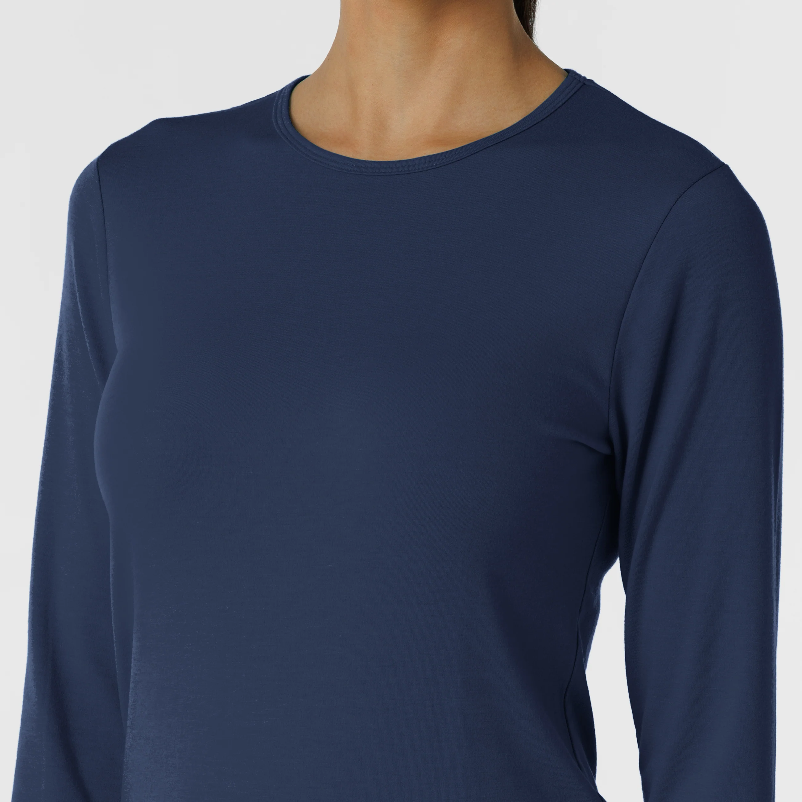 Women's Essential Layer Long Sleeve - Navy - Image 5