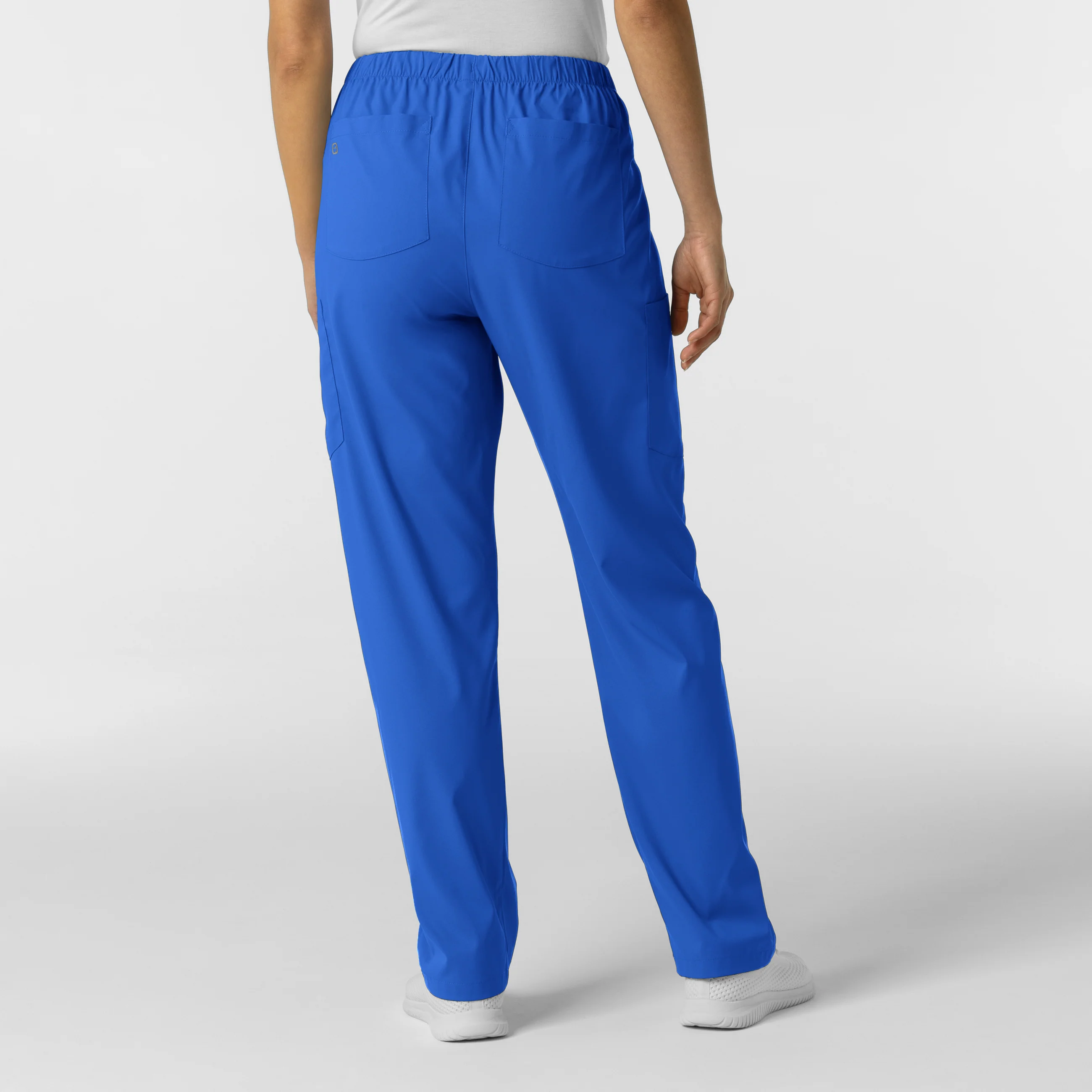 Boundless Unisex Straight Leg Scrub Pant - Royal - Image 2