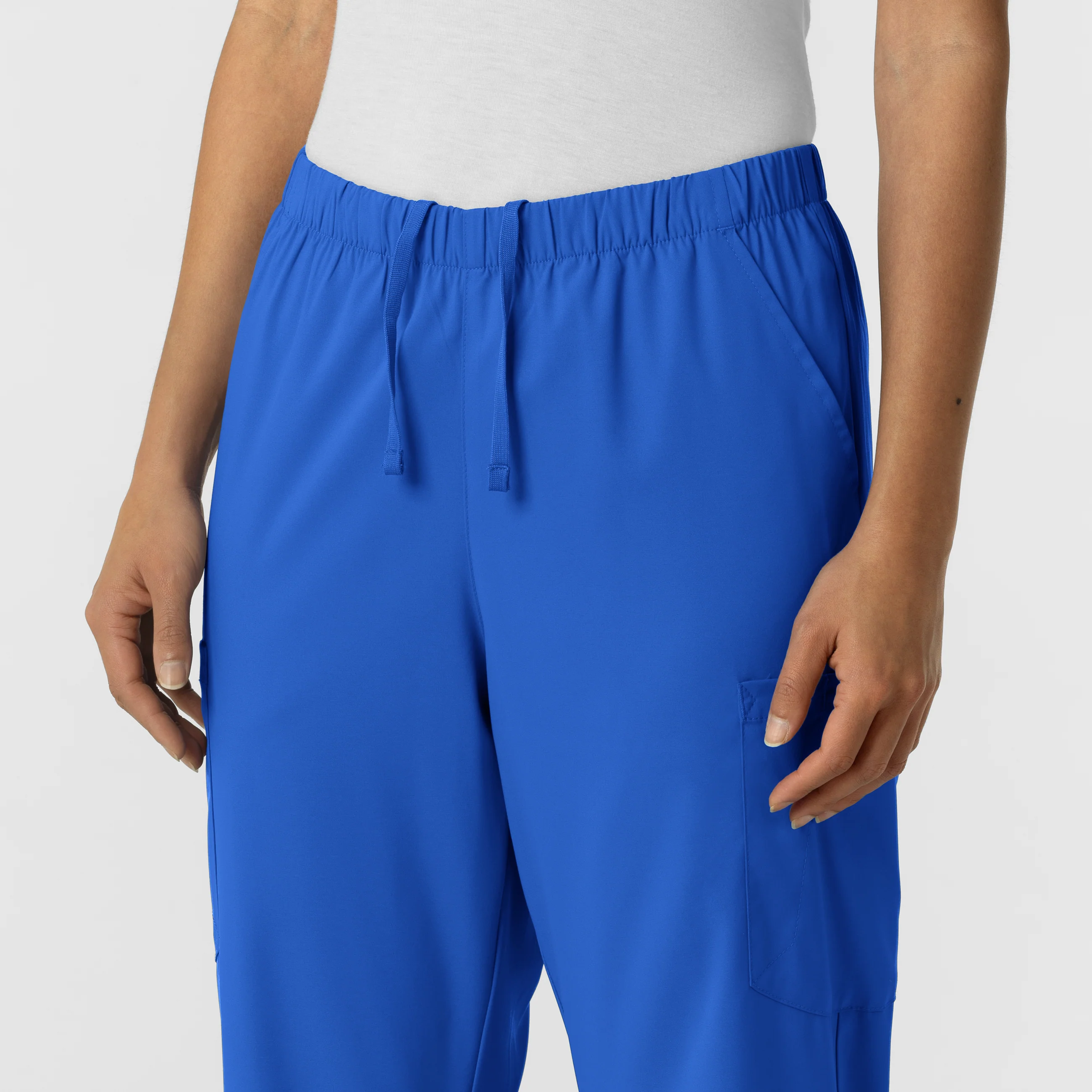 Boundless Unisex Straight Leg Scrub Pant - Royal - Image 5