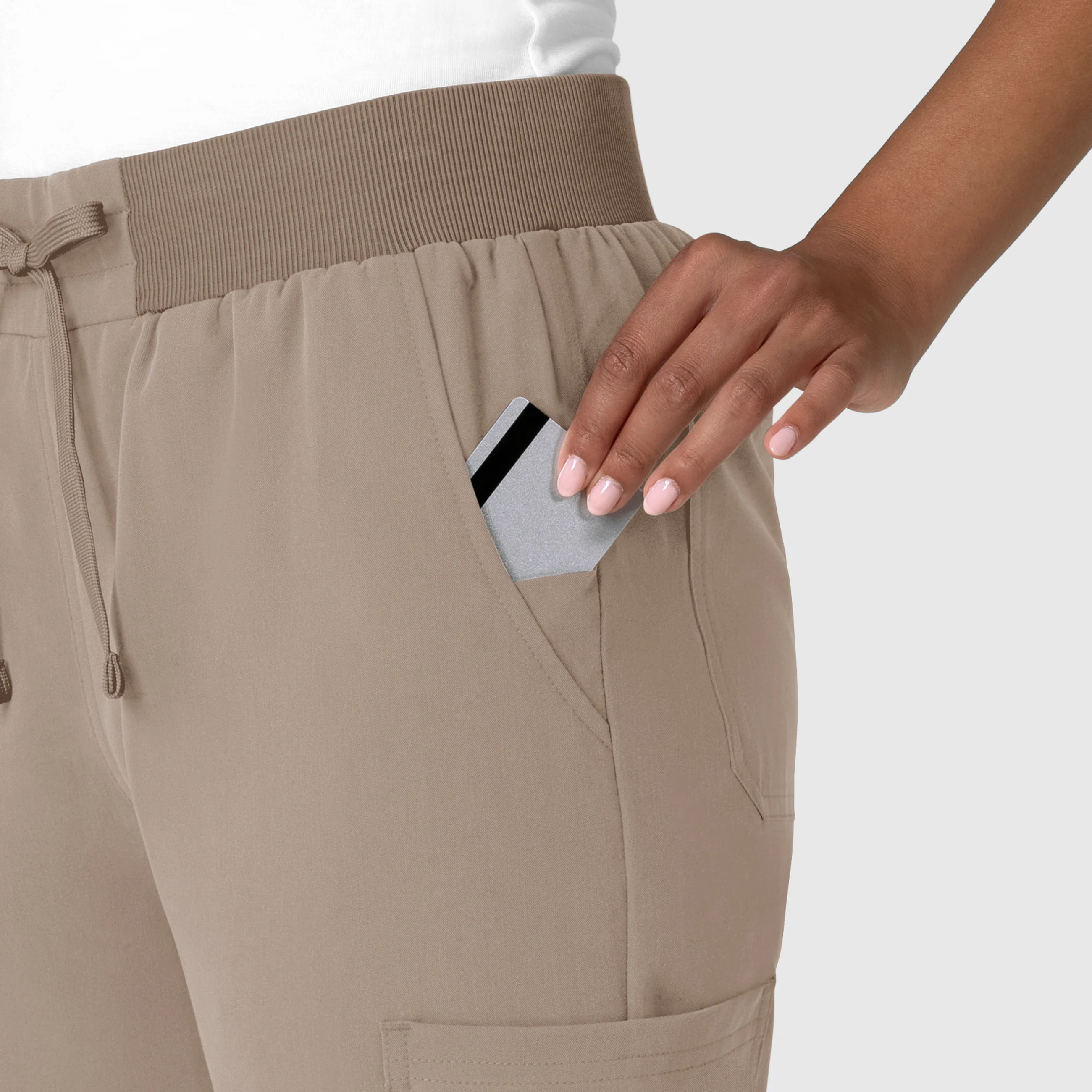 Nova Women's Jogger Utility Scrub Pant - Haze - Image 7