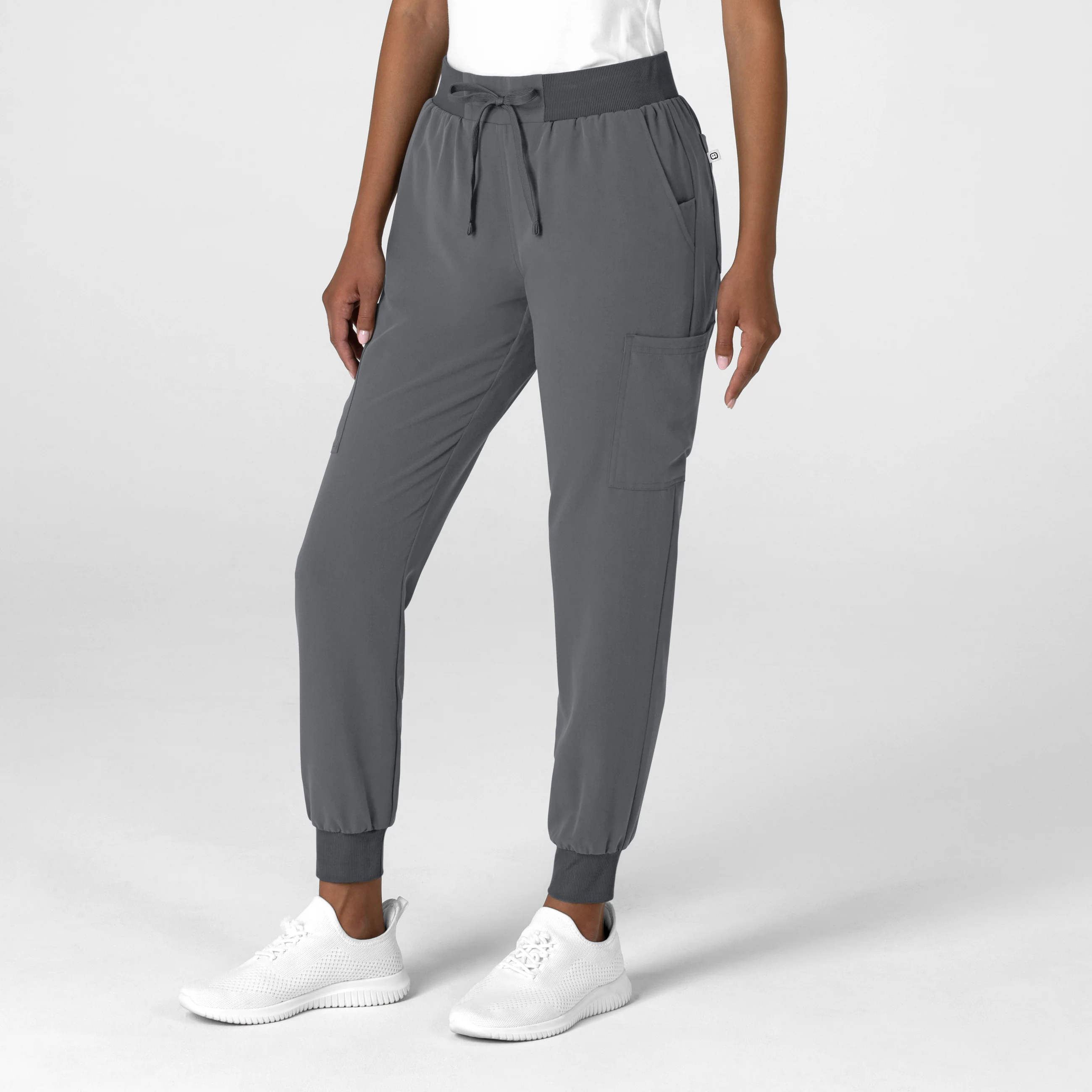 Nova Women's Jogger Utility Scrub Pant - Pewter - Image 4