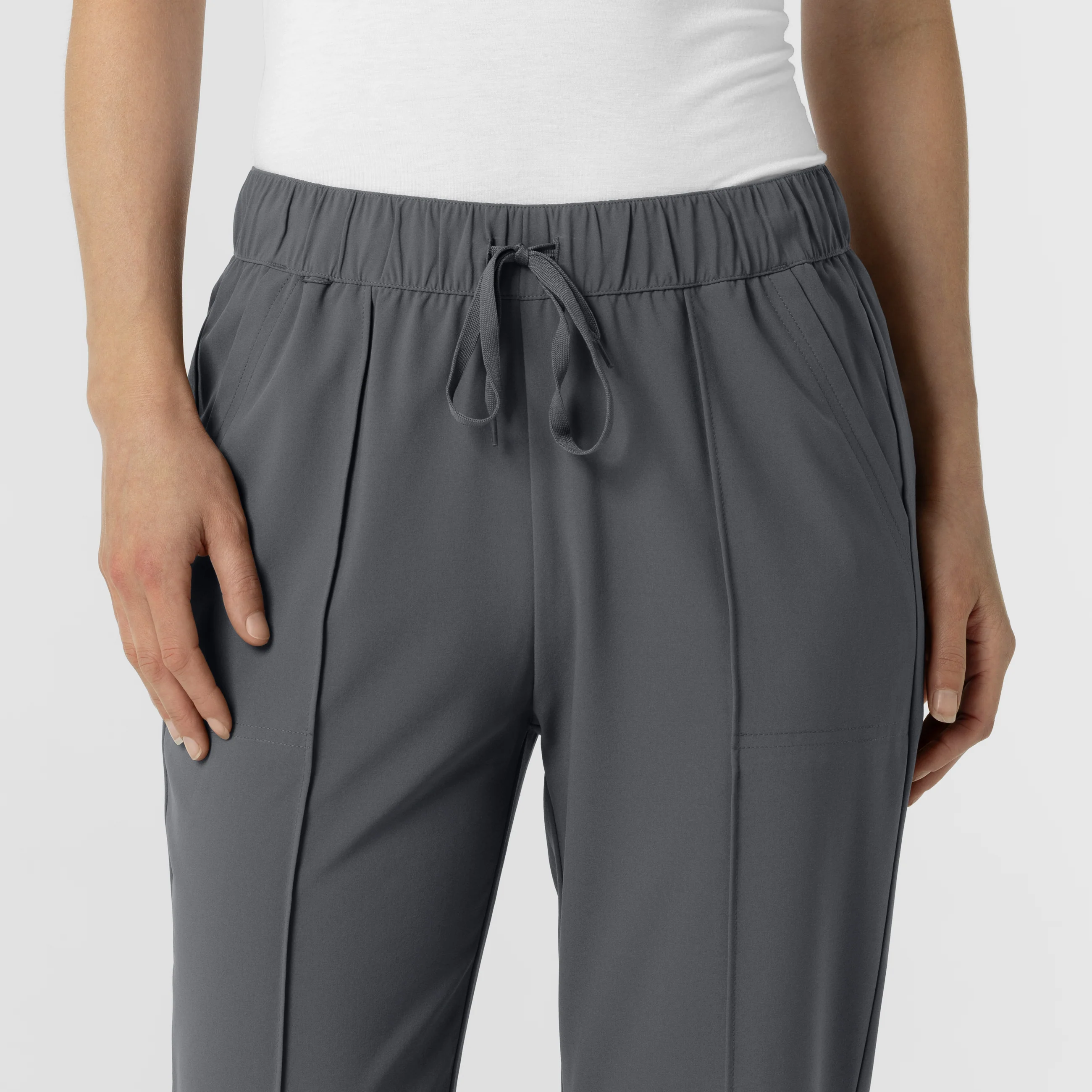 RENEW Edit Women's Tapered Ankle Scrub Trouser - Pewter - Image 4
