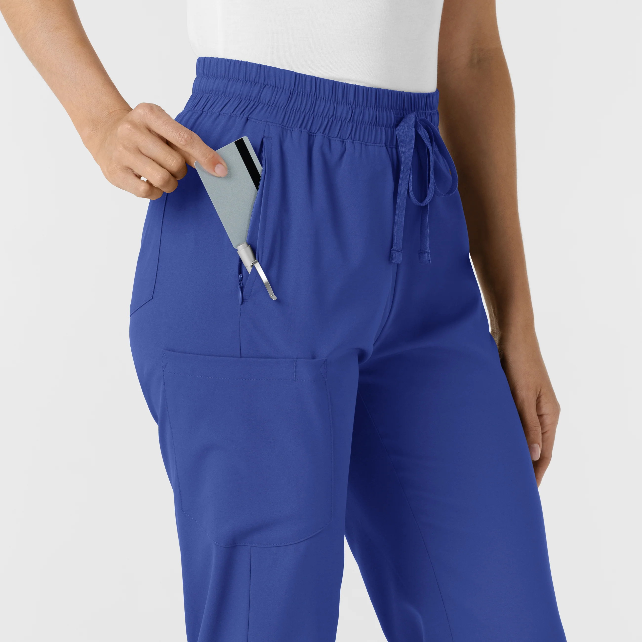 Boundless Women's Bootcut Scrub Pant - Galaxy Blue - Image 6