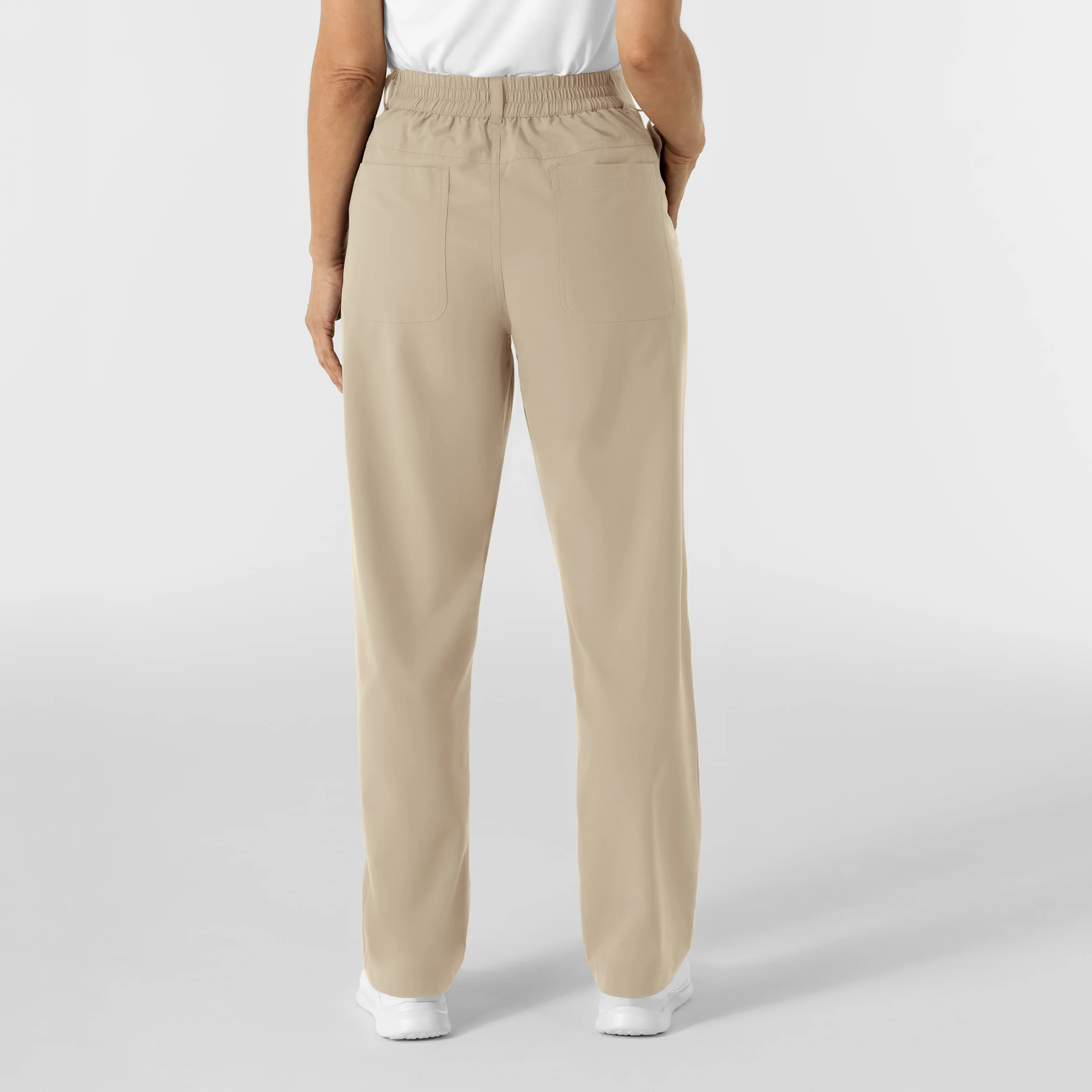 NURTUR Women’s Scrub Chino Pant - Stone - Image 2