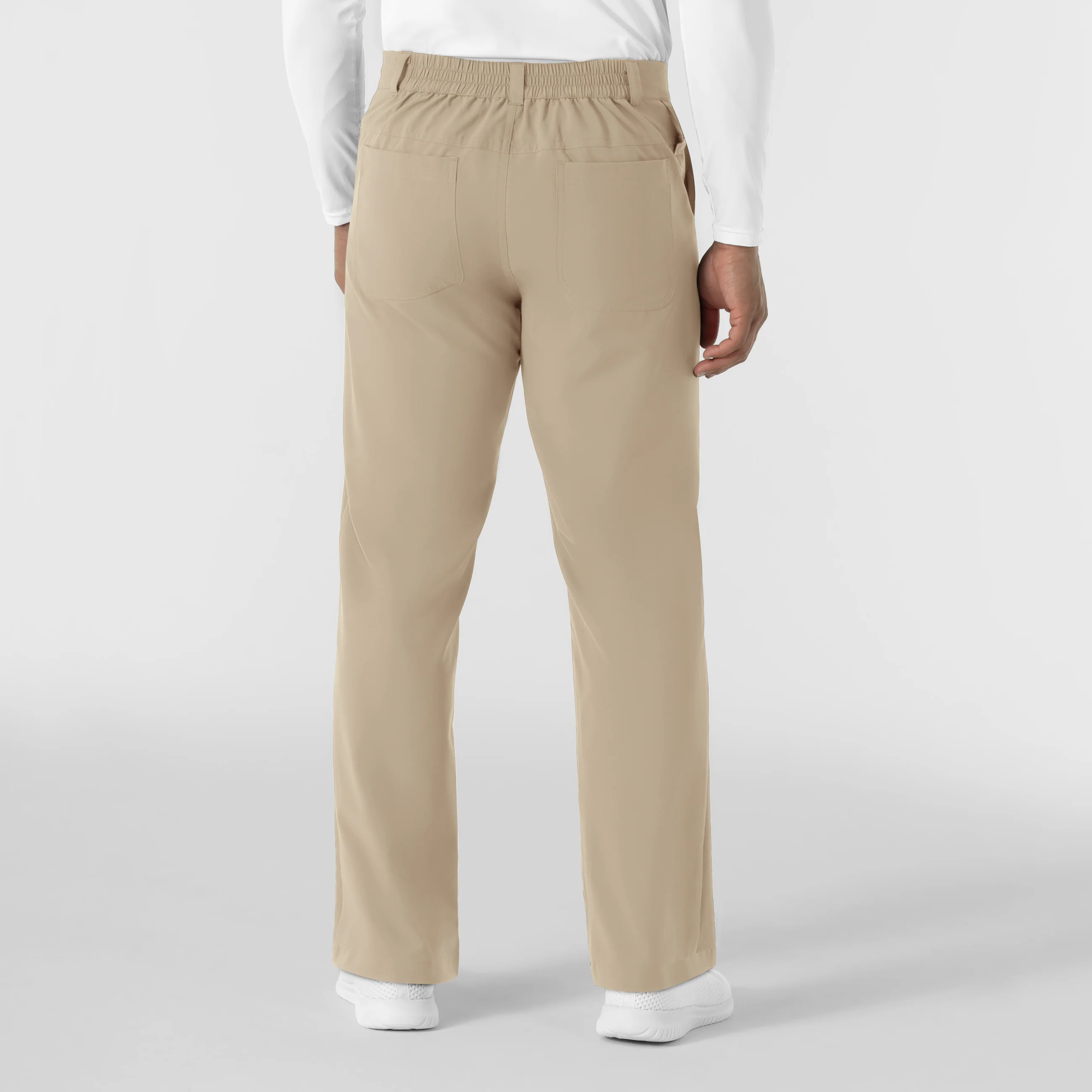 NURTUR Men’s Scrub Chino Pant - Stone - Image 2