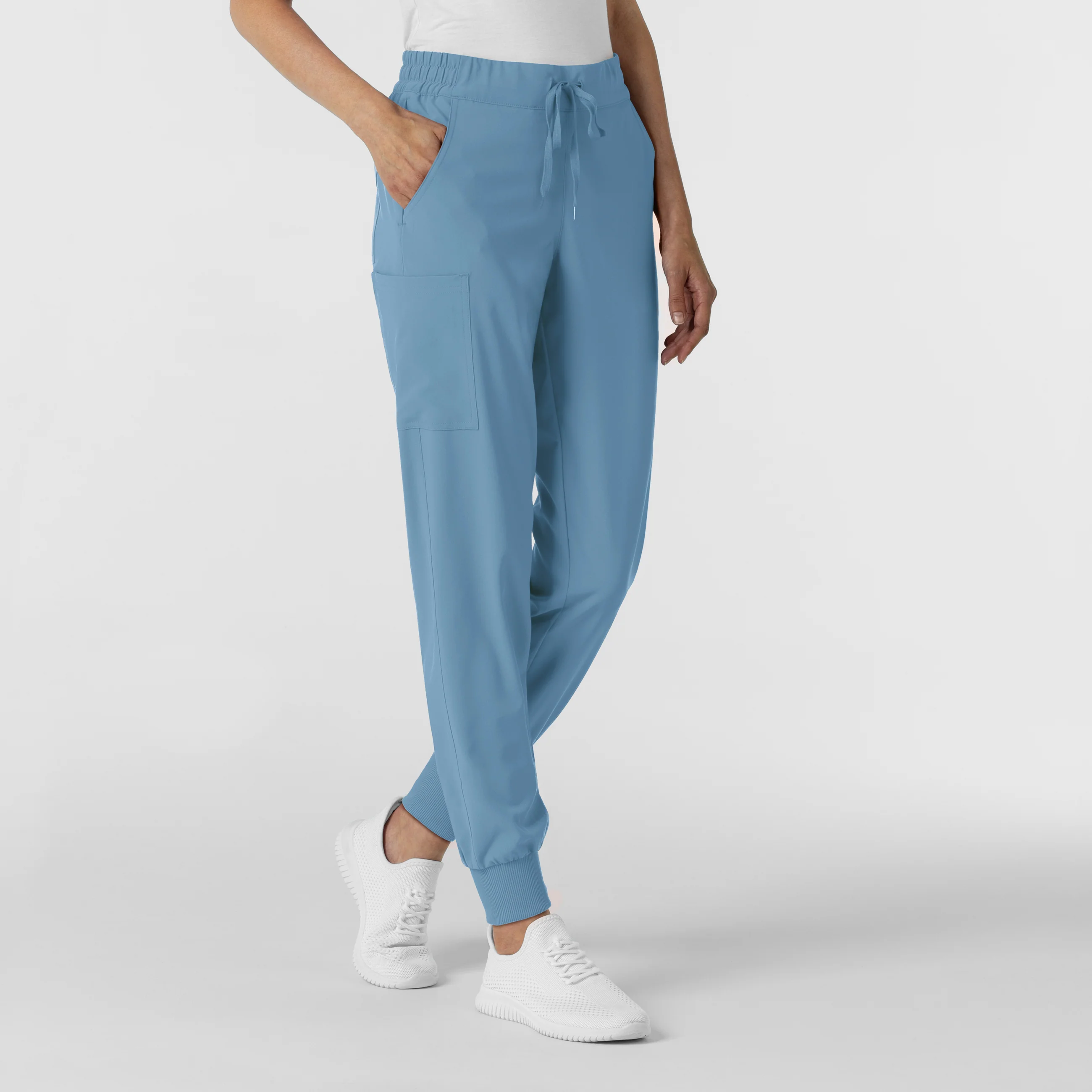 RENEW Women's Jogger Scrub Pant - Pacific Blue - Image 5