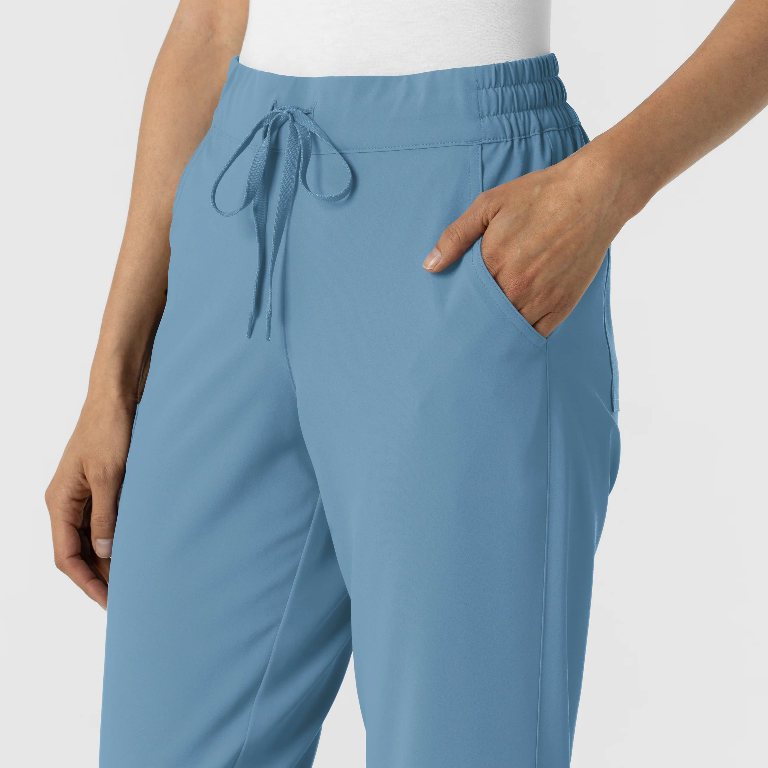 RENEW Women's Jogger Scrub Pant - Pacific Blue - Image 8