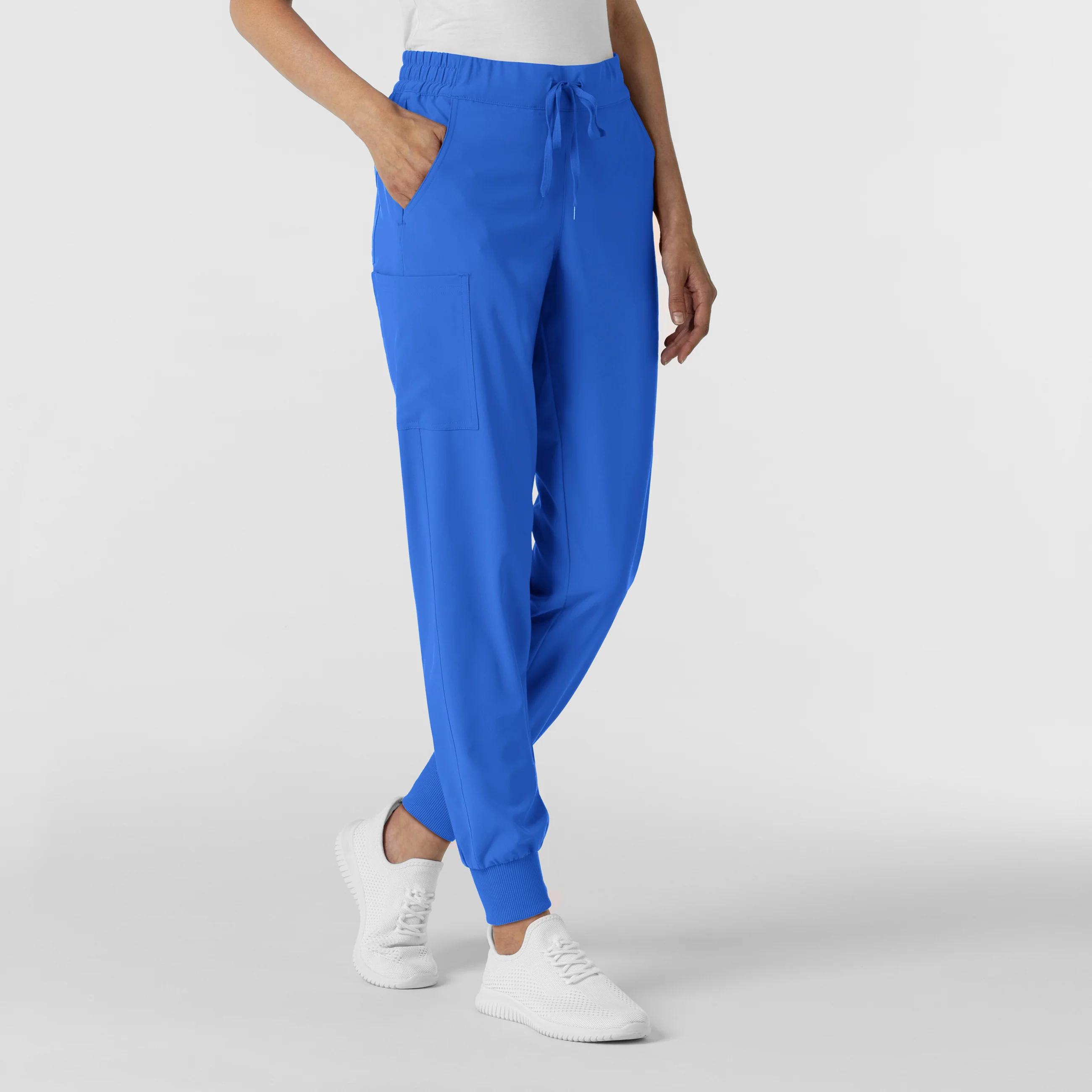 RENEW Women's Jogger Scrub Pant - Royal - Image 4
