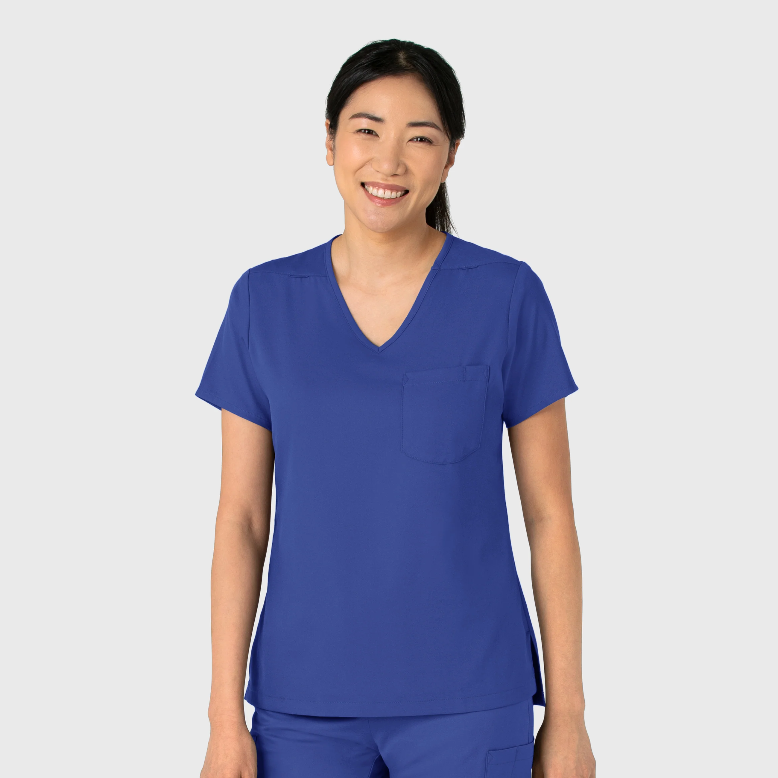 Boundless Women's Tuck-In Scrub Top - Galaxy Blue - Image 4