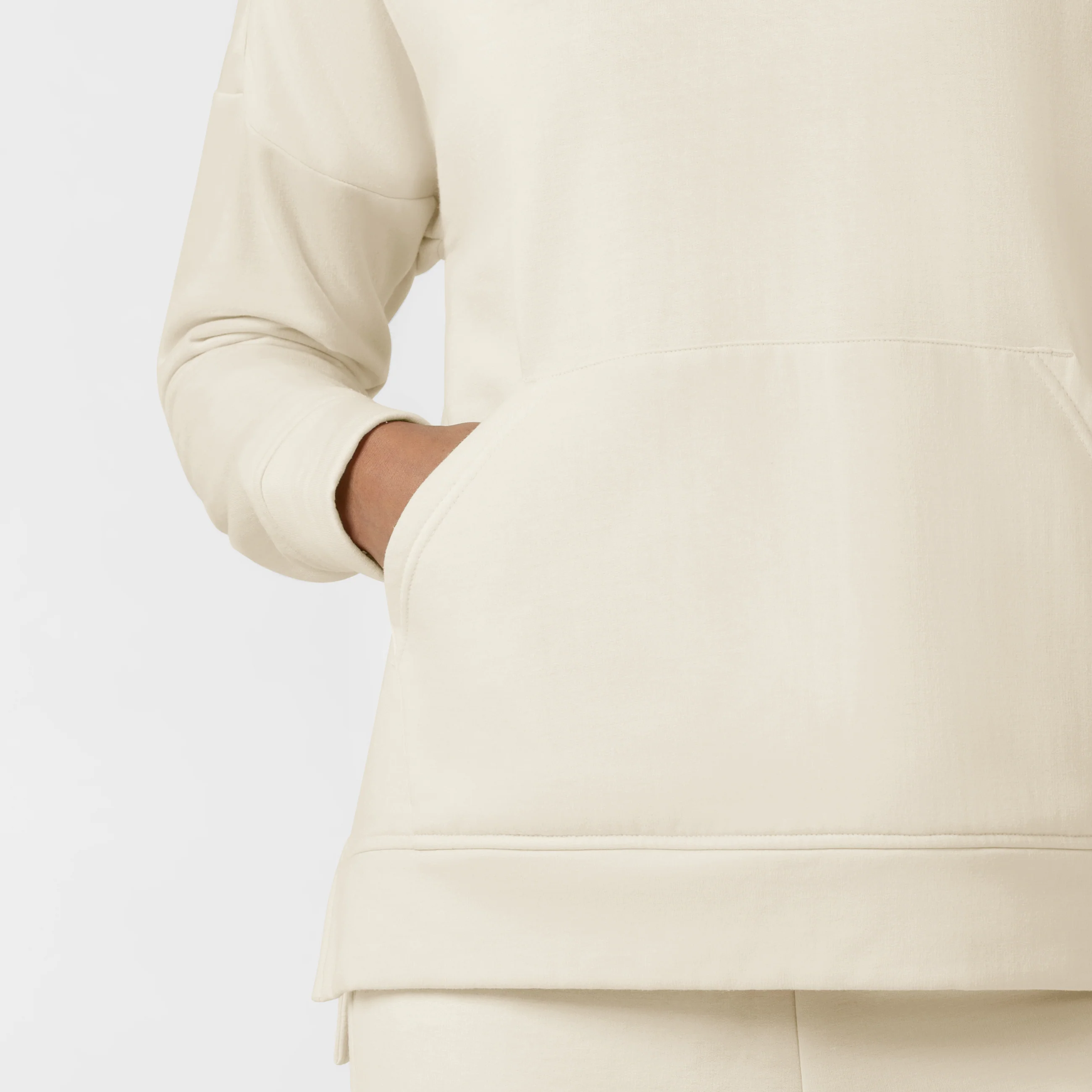 Unwind & Lounge Women's Fleece Hoodie - Birch - Image 7