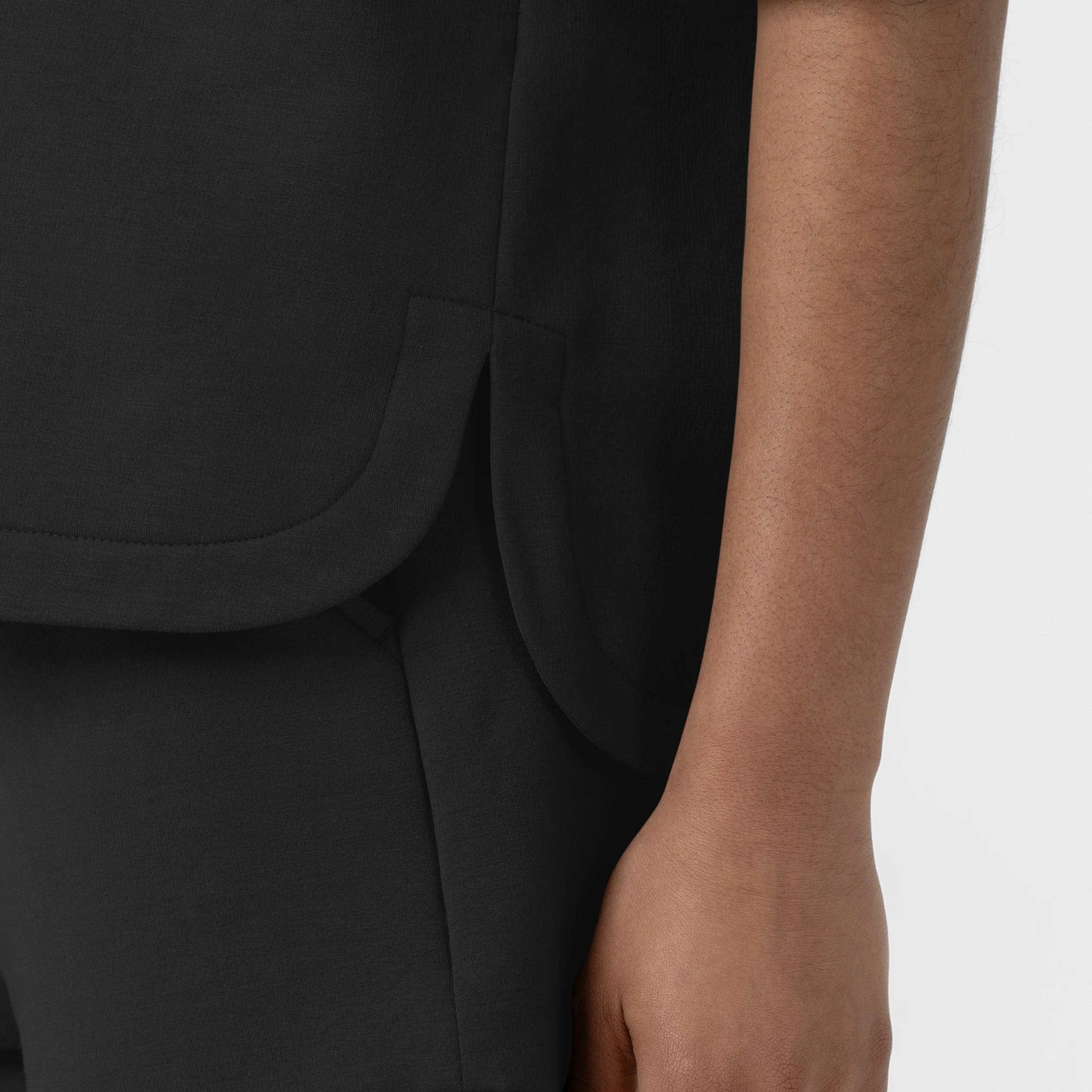 Unwind & Lounge Women's Relaxed Pullover - Black - Image 5