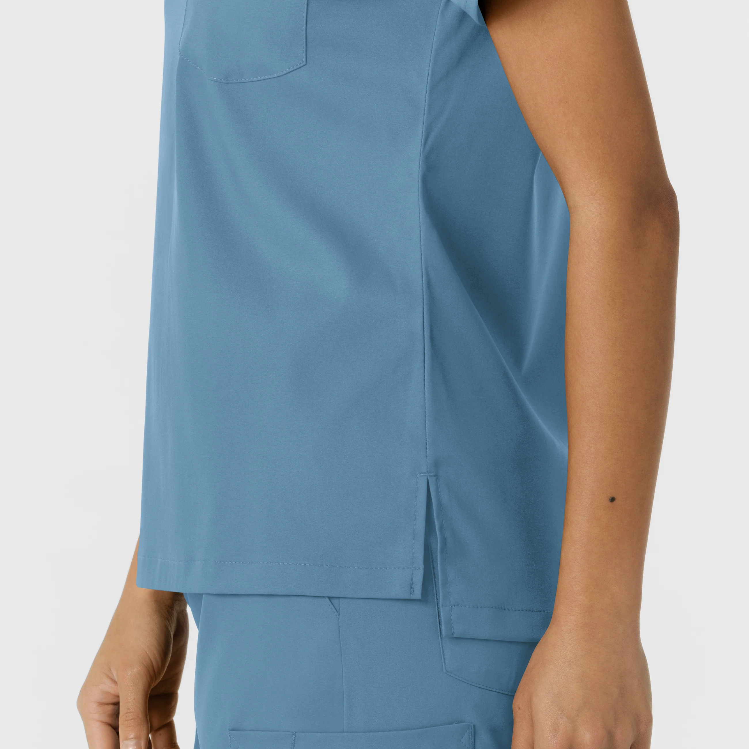 Boundless Women's Classic Scrub Tee - Pacific Blue - Image 10