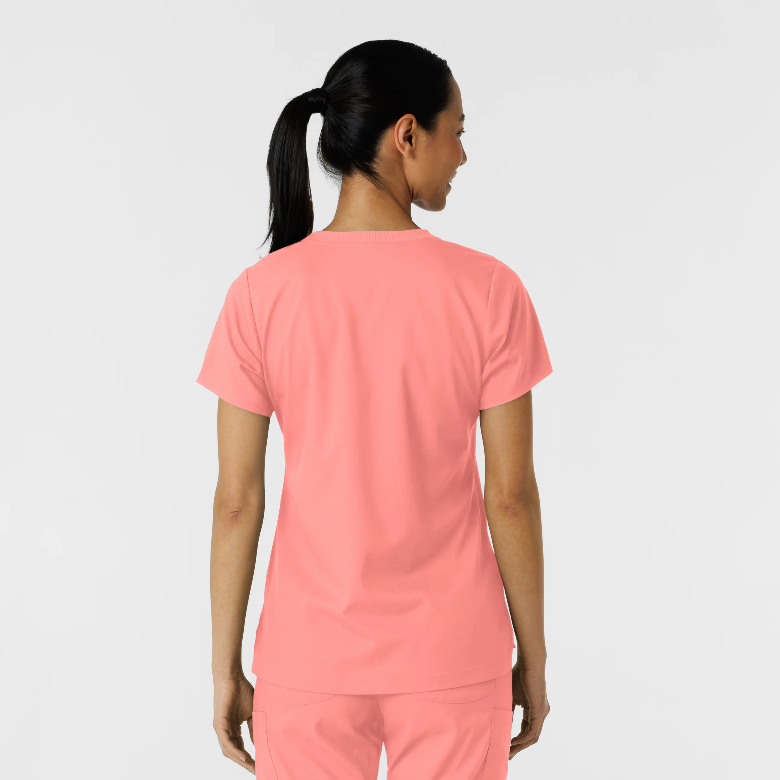 Boundless Women's Classic Scrub Tee - Paradise Pink - Image 2