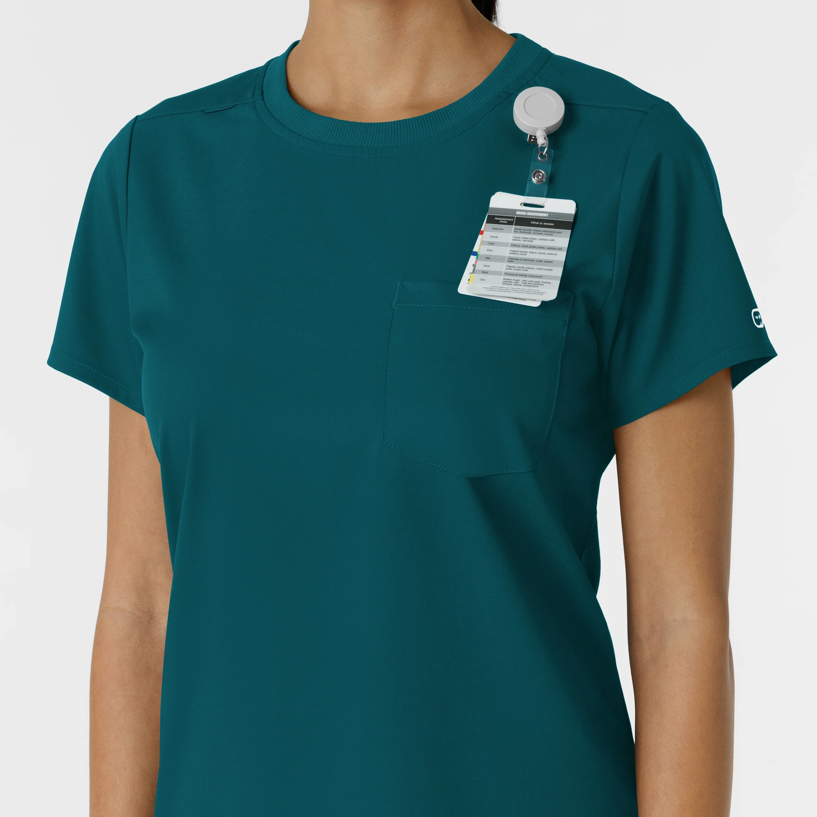 Boundless Women's Classic Scrub Tee - Caribbean - Image 8