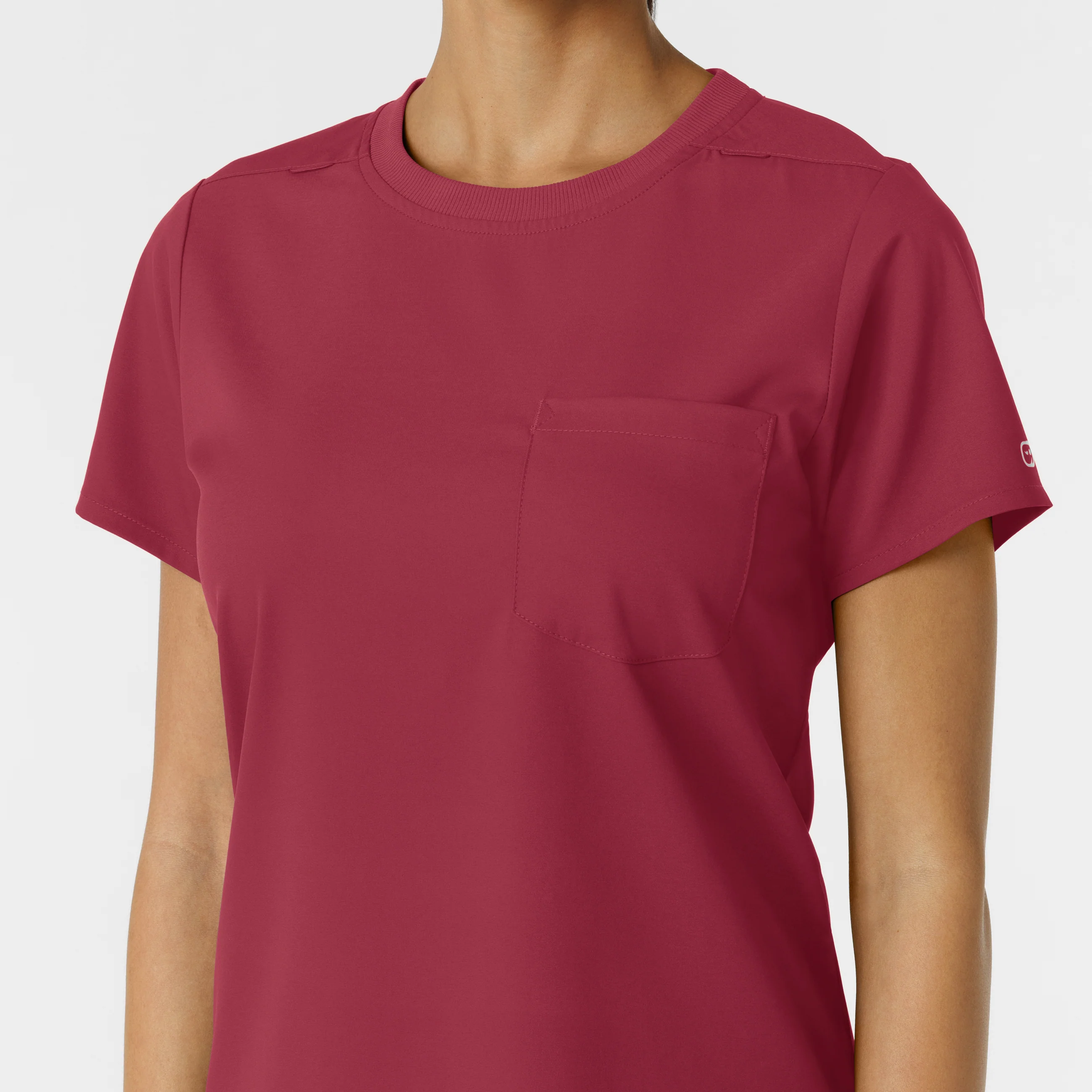 Boundless Women's Classic Scrub Tee - Ruby - Image 6