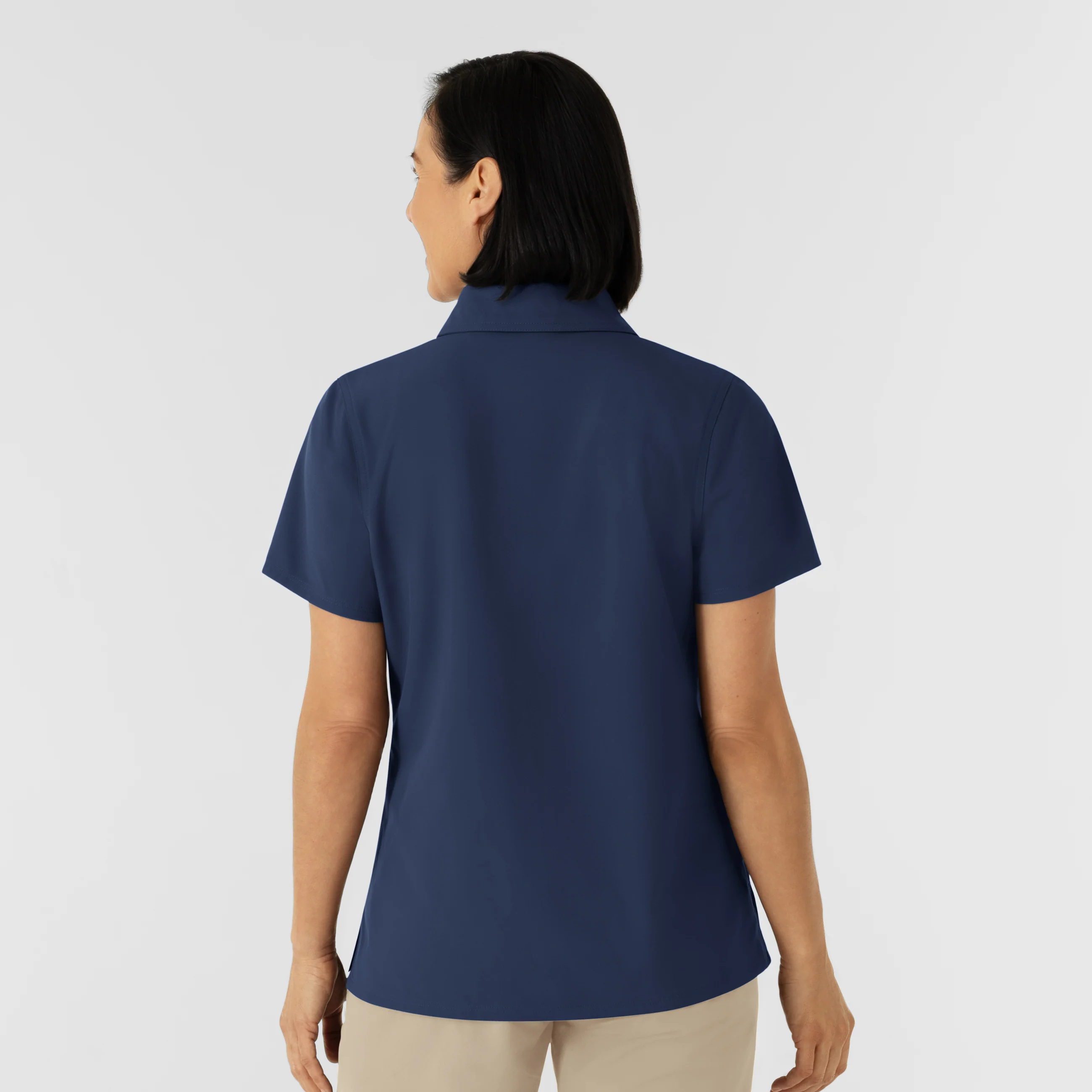 NURTUR Women's Polo - Navy - Image 2