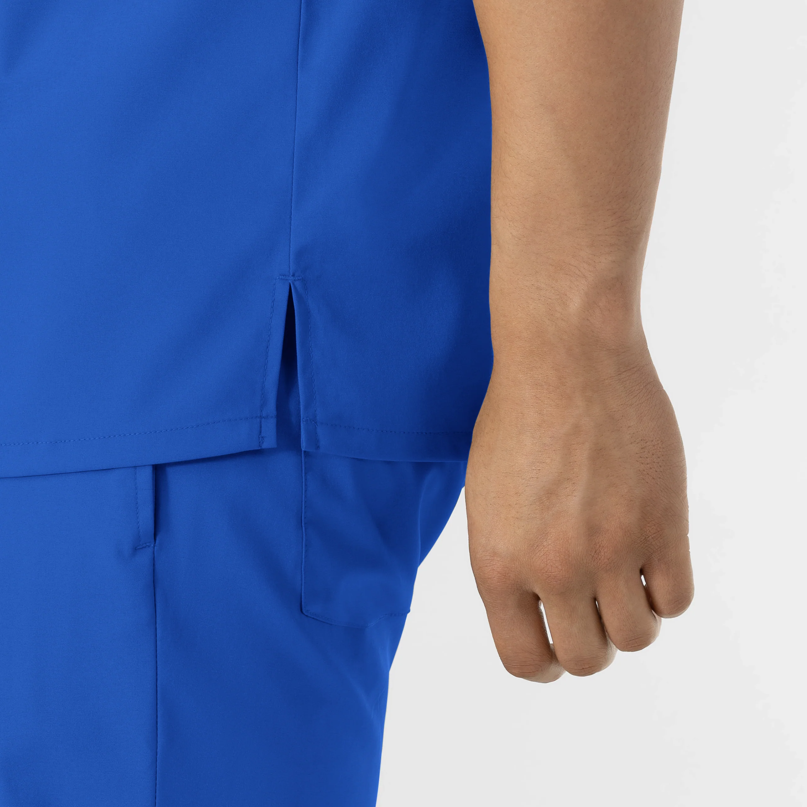 Boundless Men’s Classic Tee Scrub Top - Royal - Image 5
