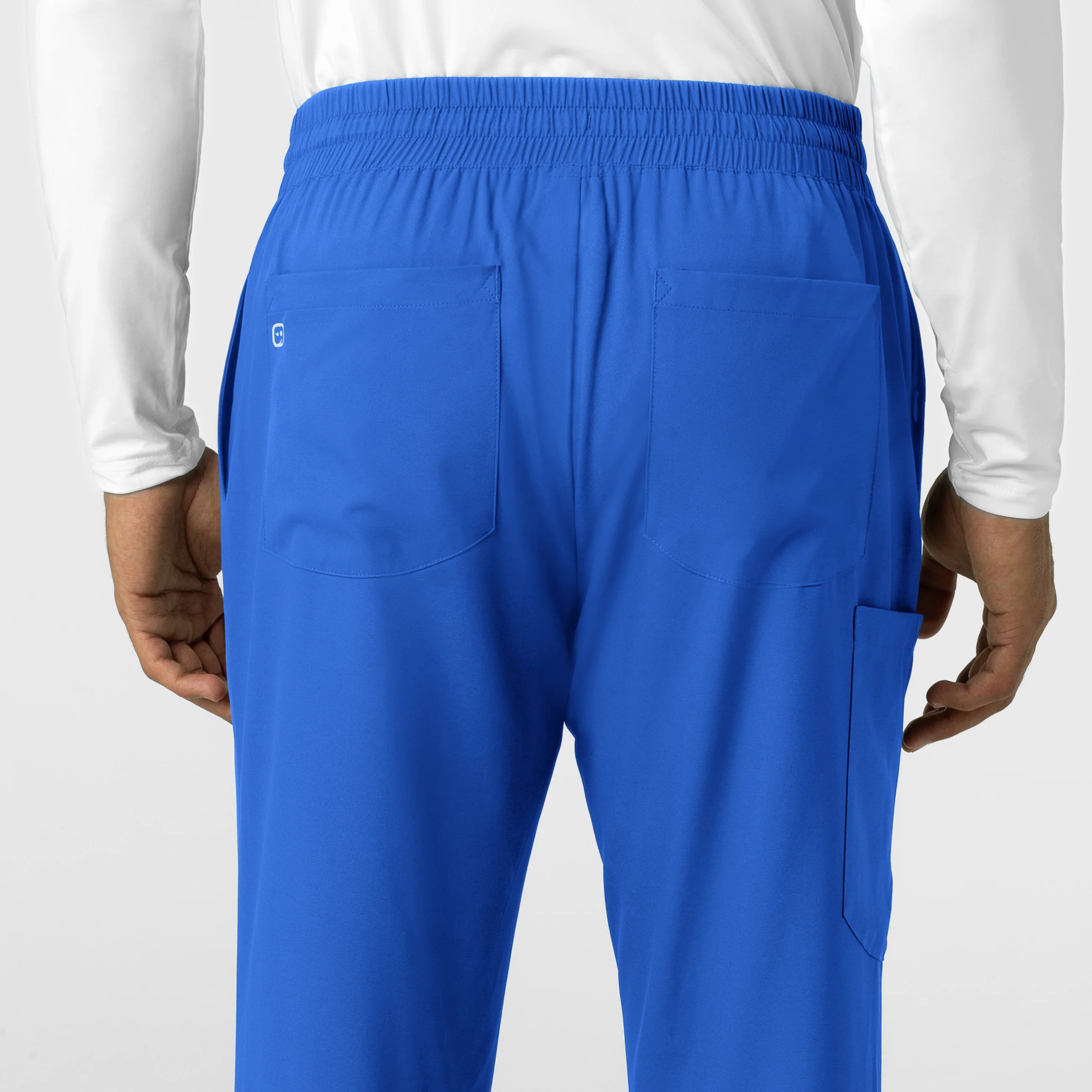 Boundless Men's Straight Leg Scrub Pant - Royal - Image 7