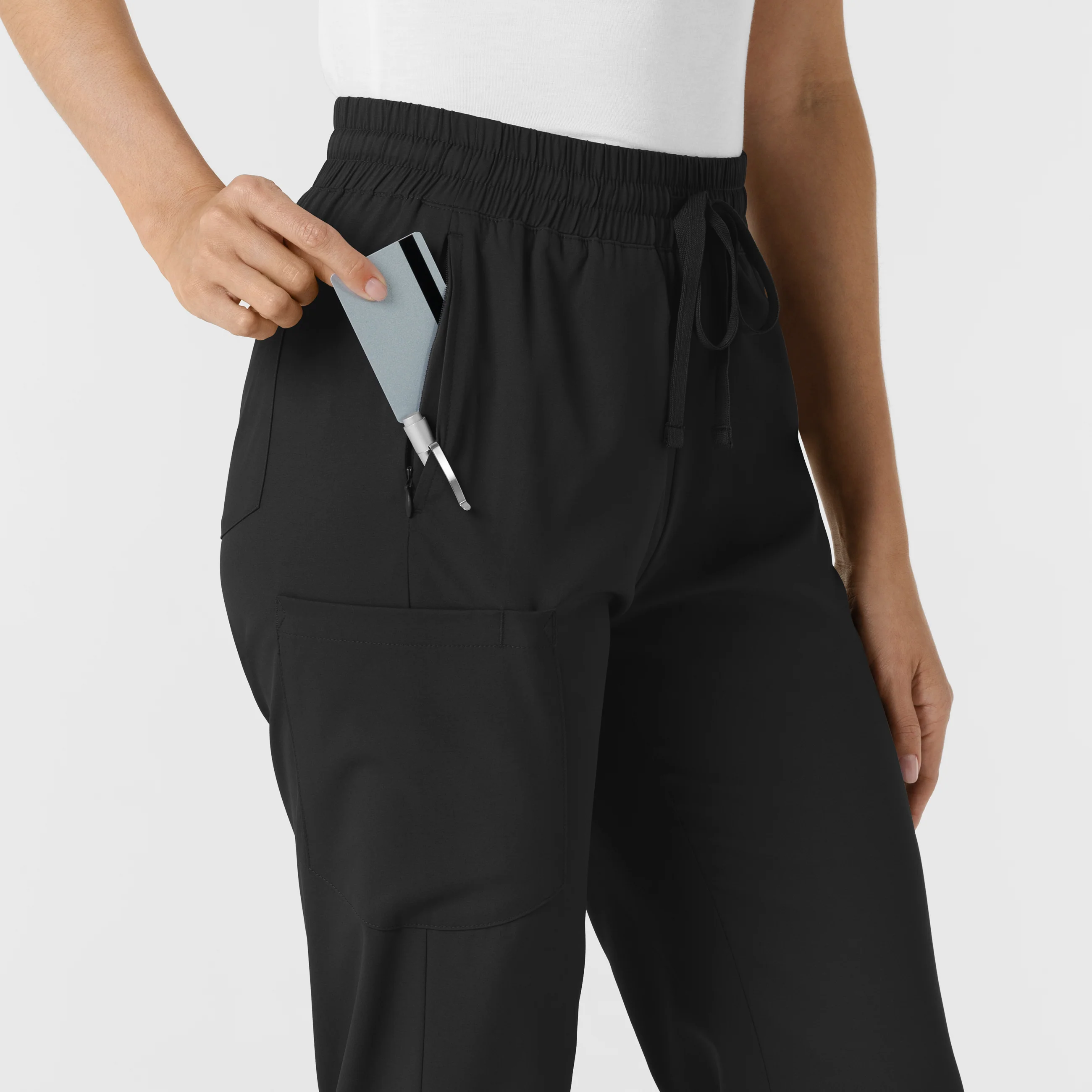 Boundless Women's Bootcut Scrub Pant - Black - Image 6