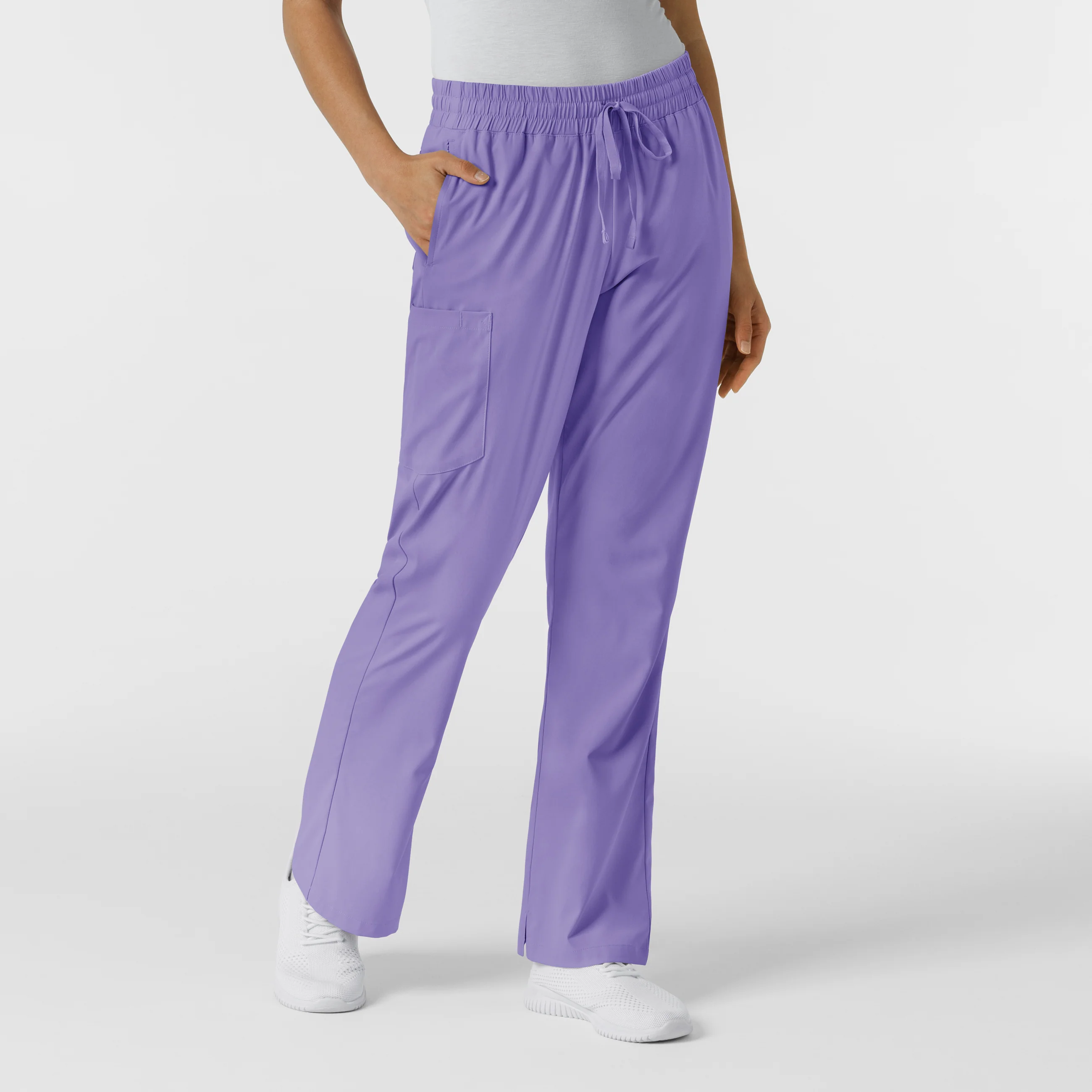Boundless Women's Bootcut Scrub Pant - Iris Purple - Image 5