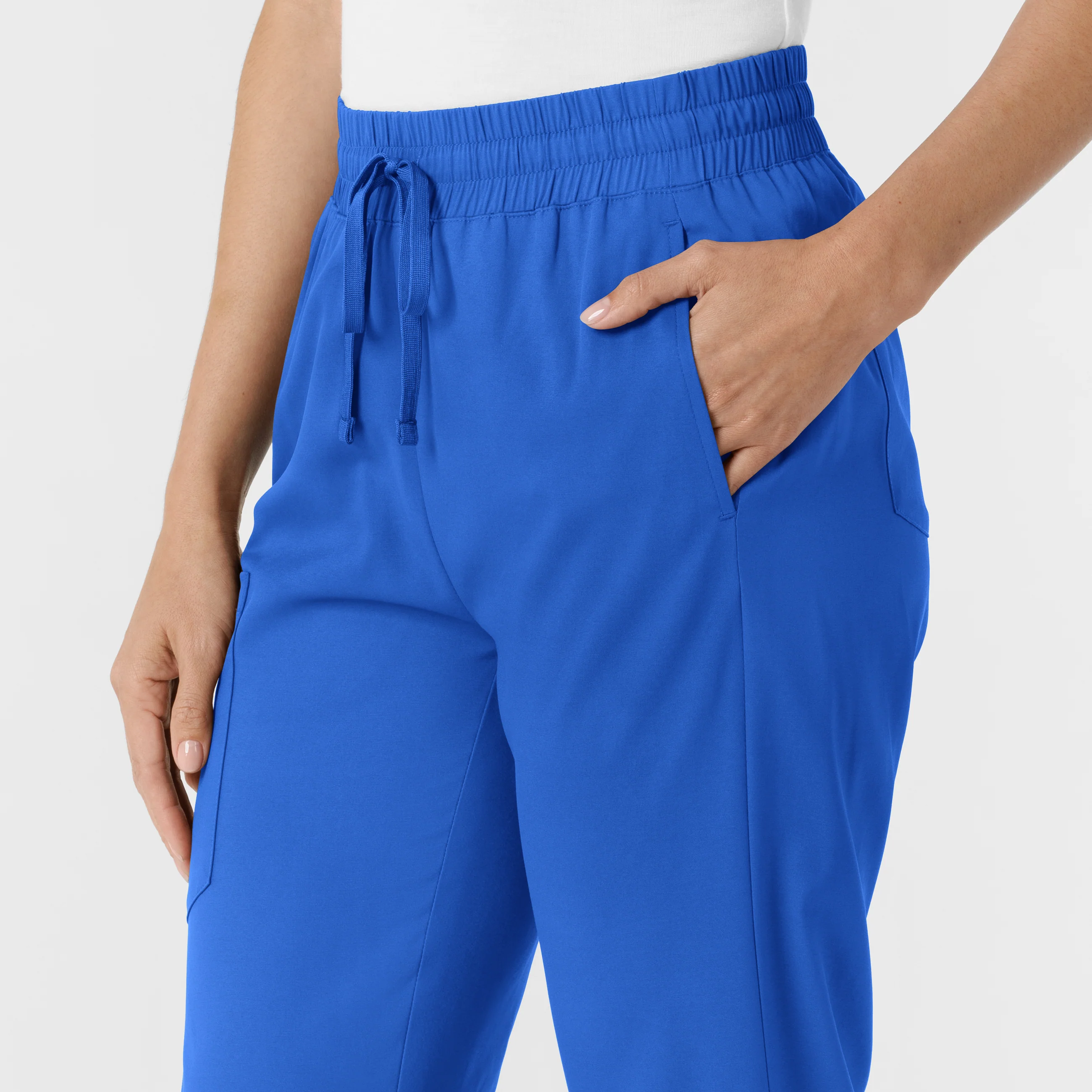 Boundless Women's Bootcut Scrub Pant - Royal - Image 8