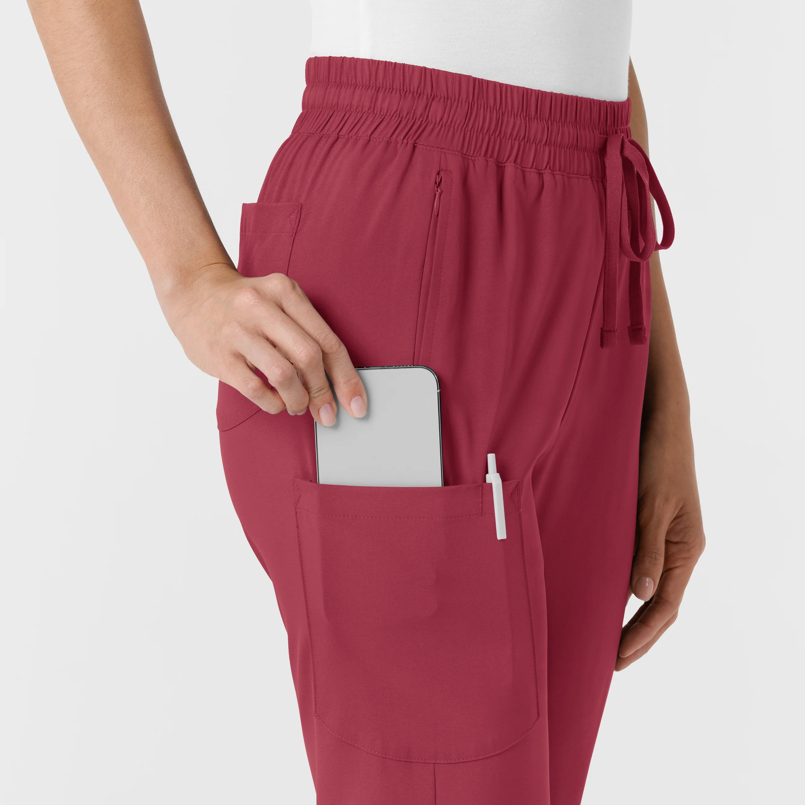 Boundless Women's Bootcut Scrub Pant - Ruby - Image 7