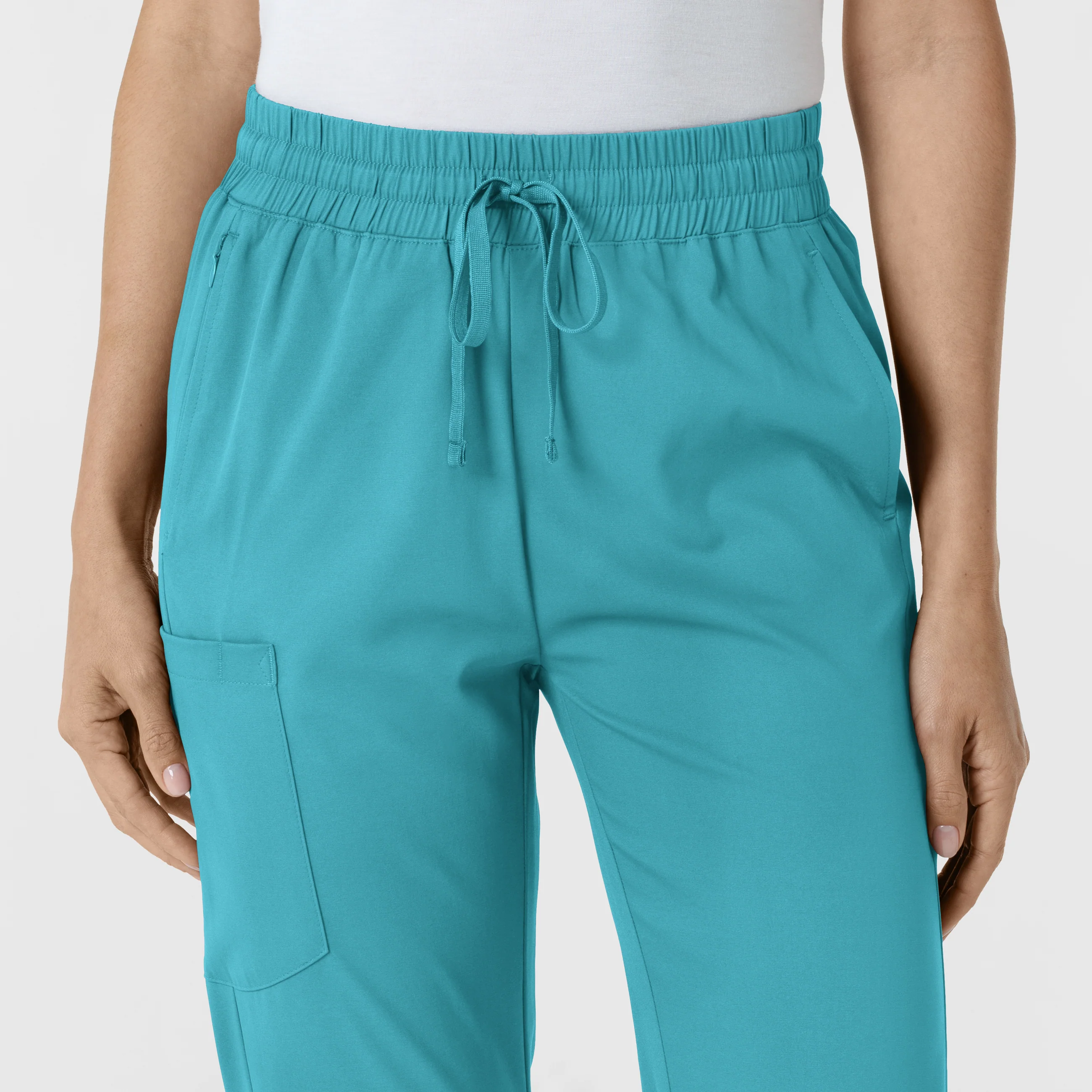 Boundless Women's Bootcut Scrub Pant - Teal - Image 5