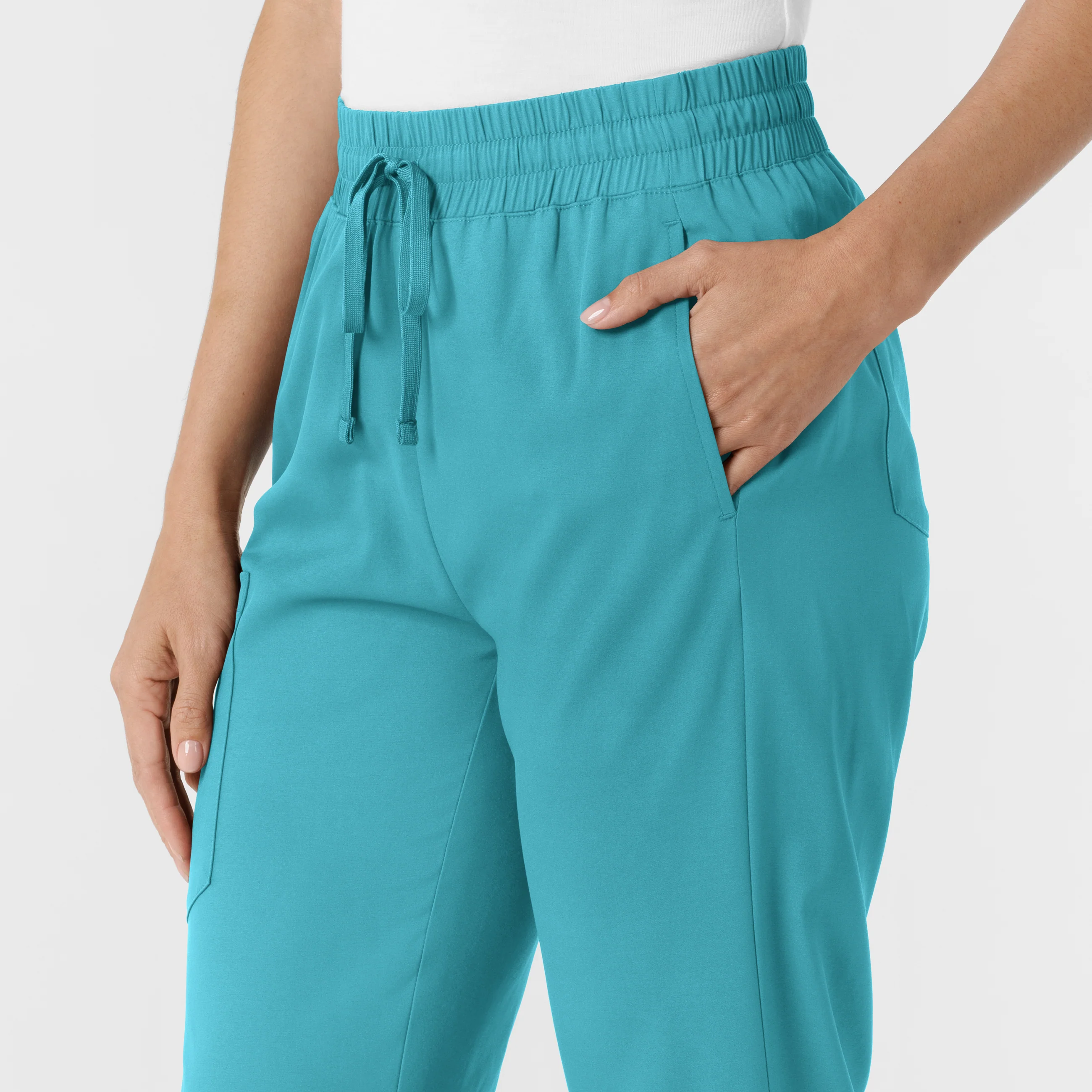 Boundless Women's Bootcut Scrub Pant - Teal - Image 8