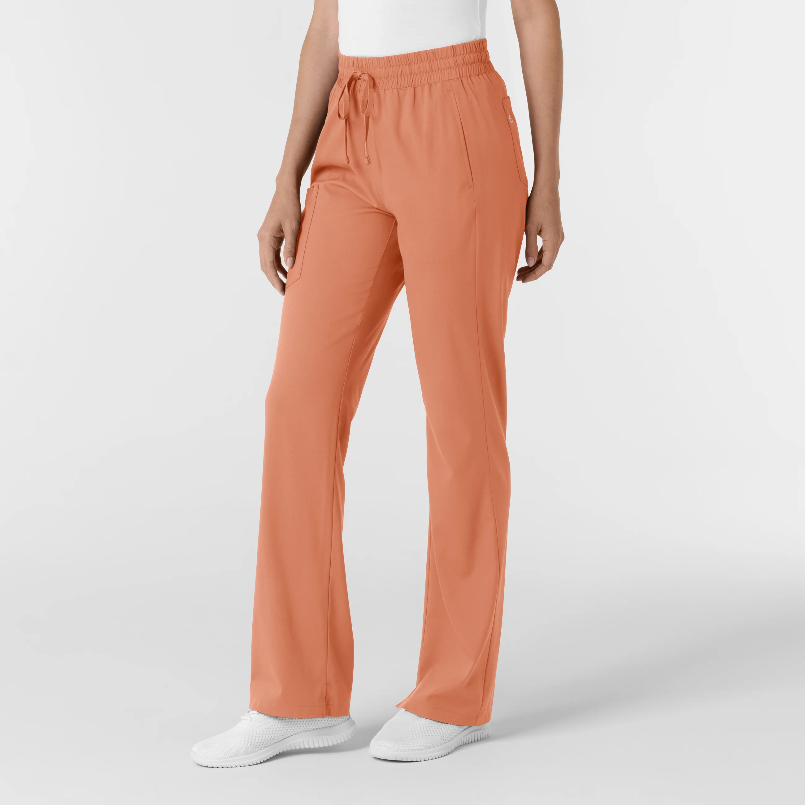 Boundless Women's Bootcut Scrub Pant - Terracotta - Image 4