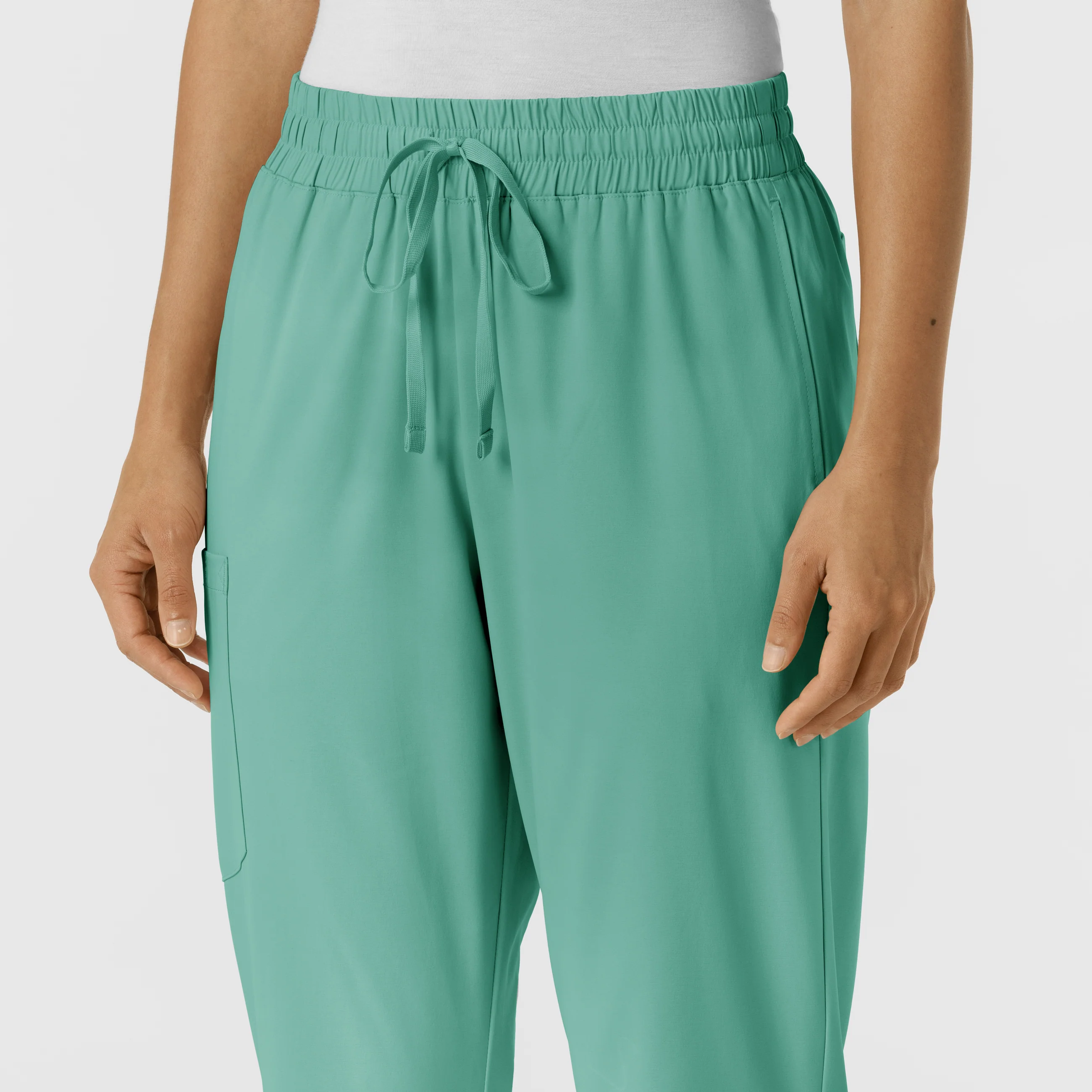 Boundless Women's Bootcut Scrub Pant - Turquoise - Image 5