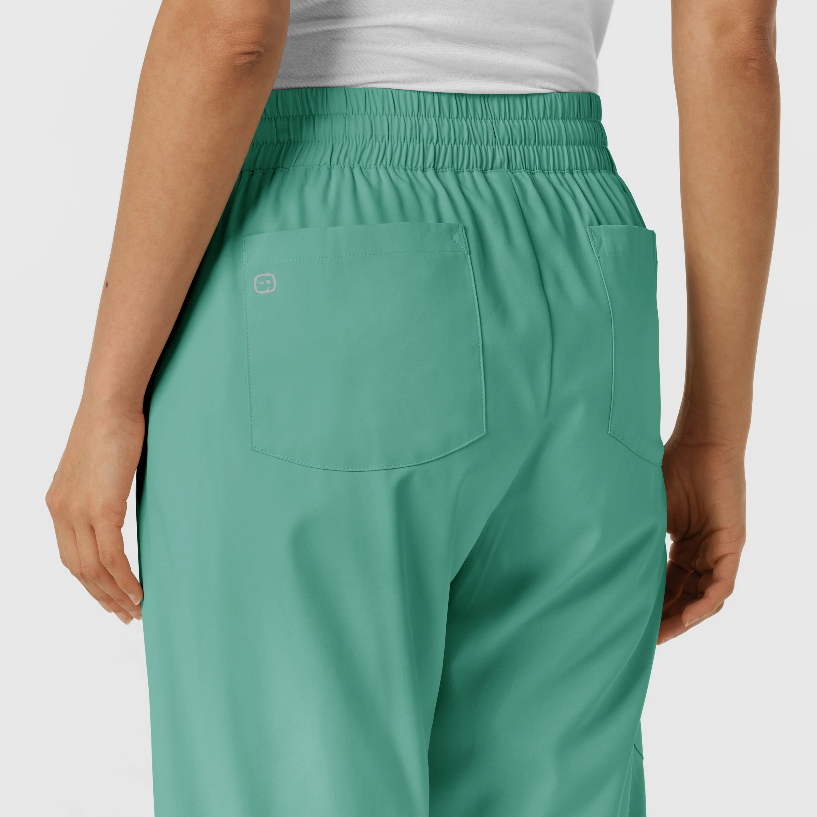 Boundless Women's Bootcut Scrub Pant - Turquoise - Image 6