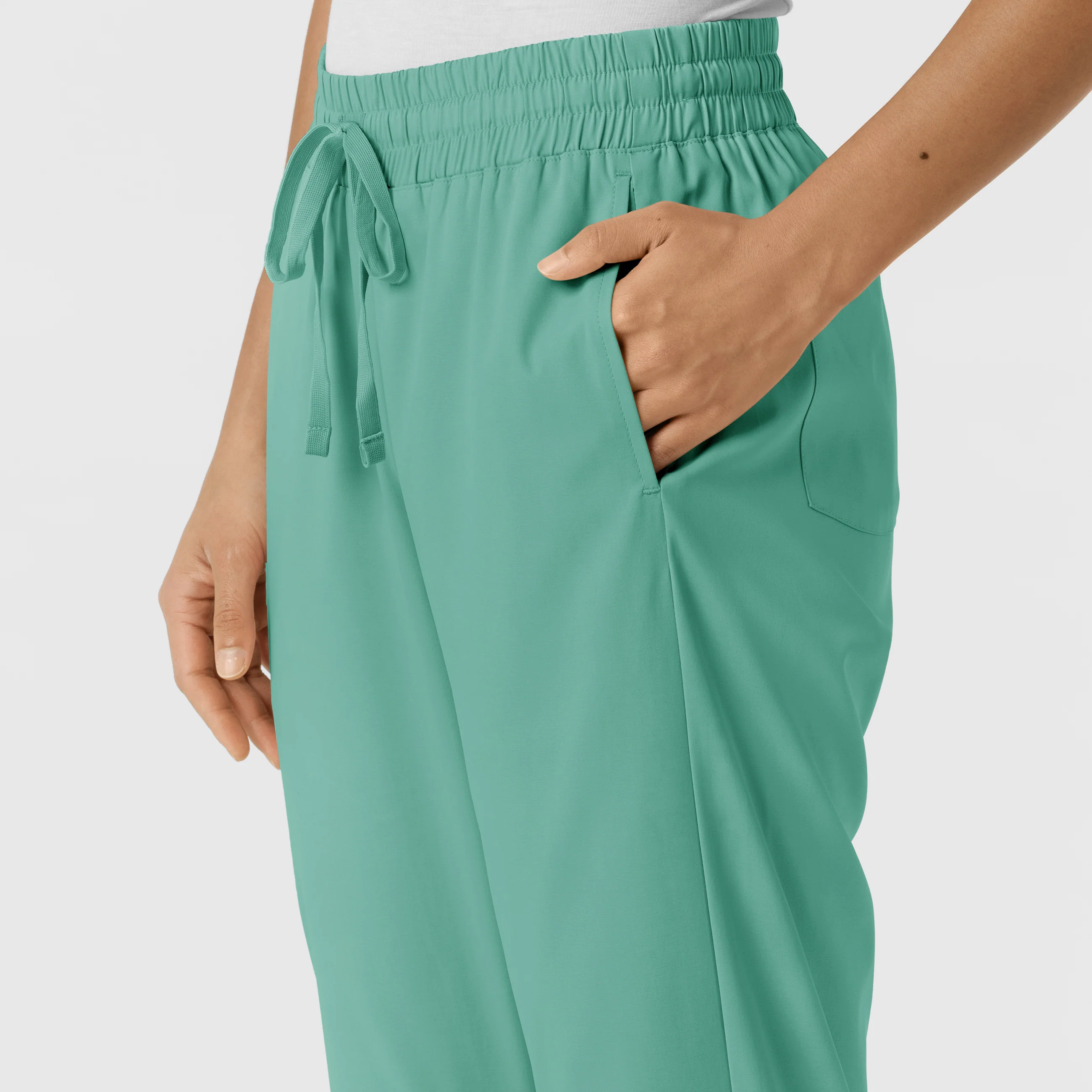 Boundless Women's Bootcut Scrub Pant - Turquoise - Image 7