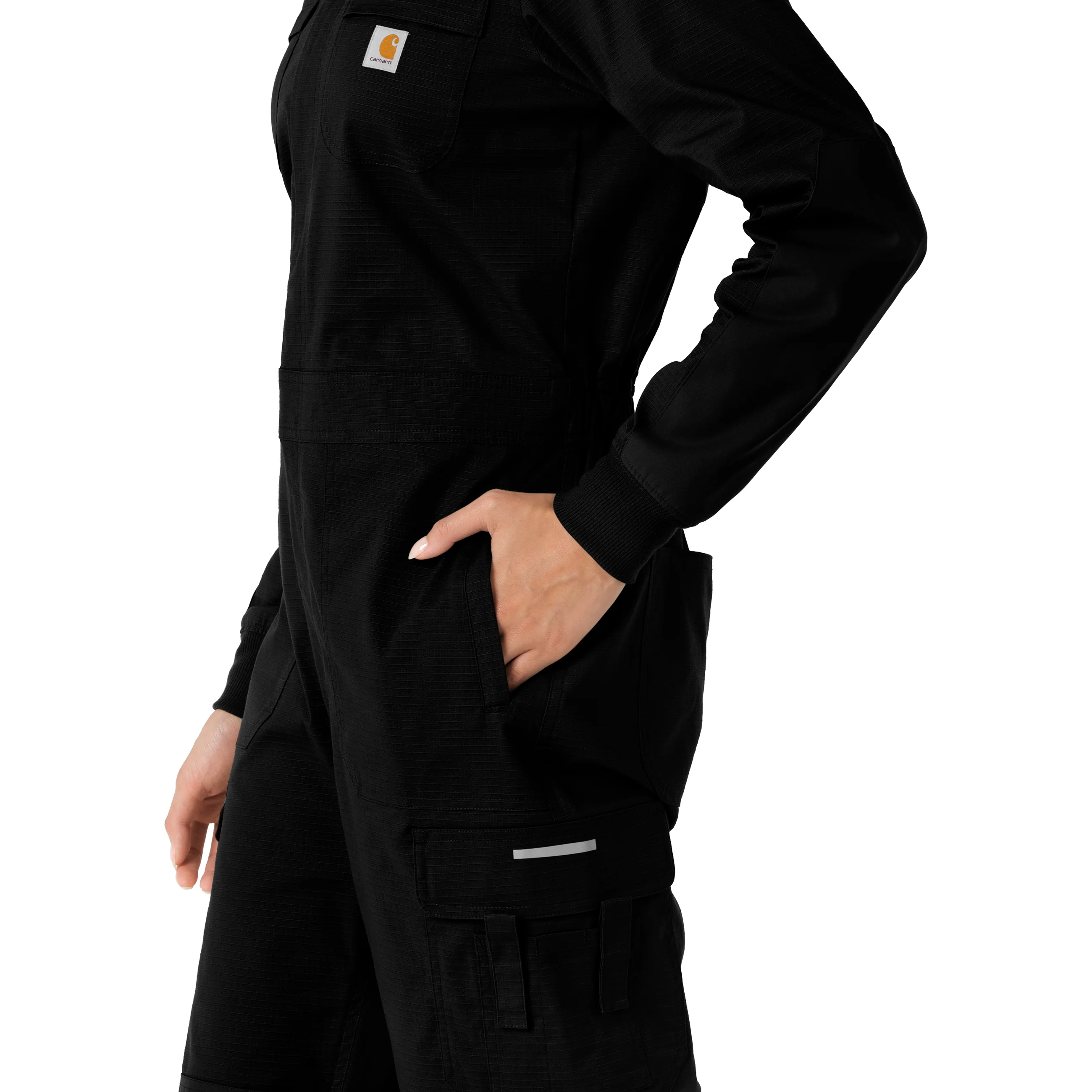 Carhartt Rugged Flex RSCU Women's Ripstop Coverall - Black - Image 10