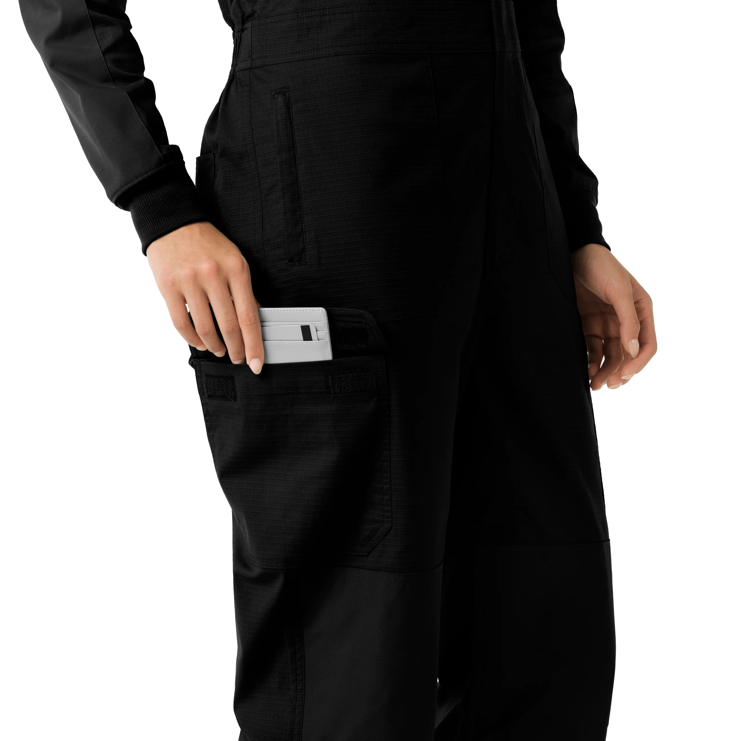 Carhartt Rugged Flex RSCU Women's Ripstop Coverall - Black - Image 11