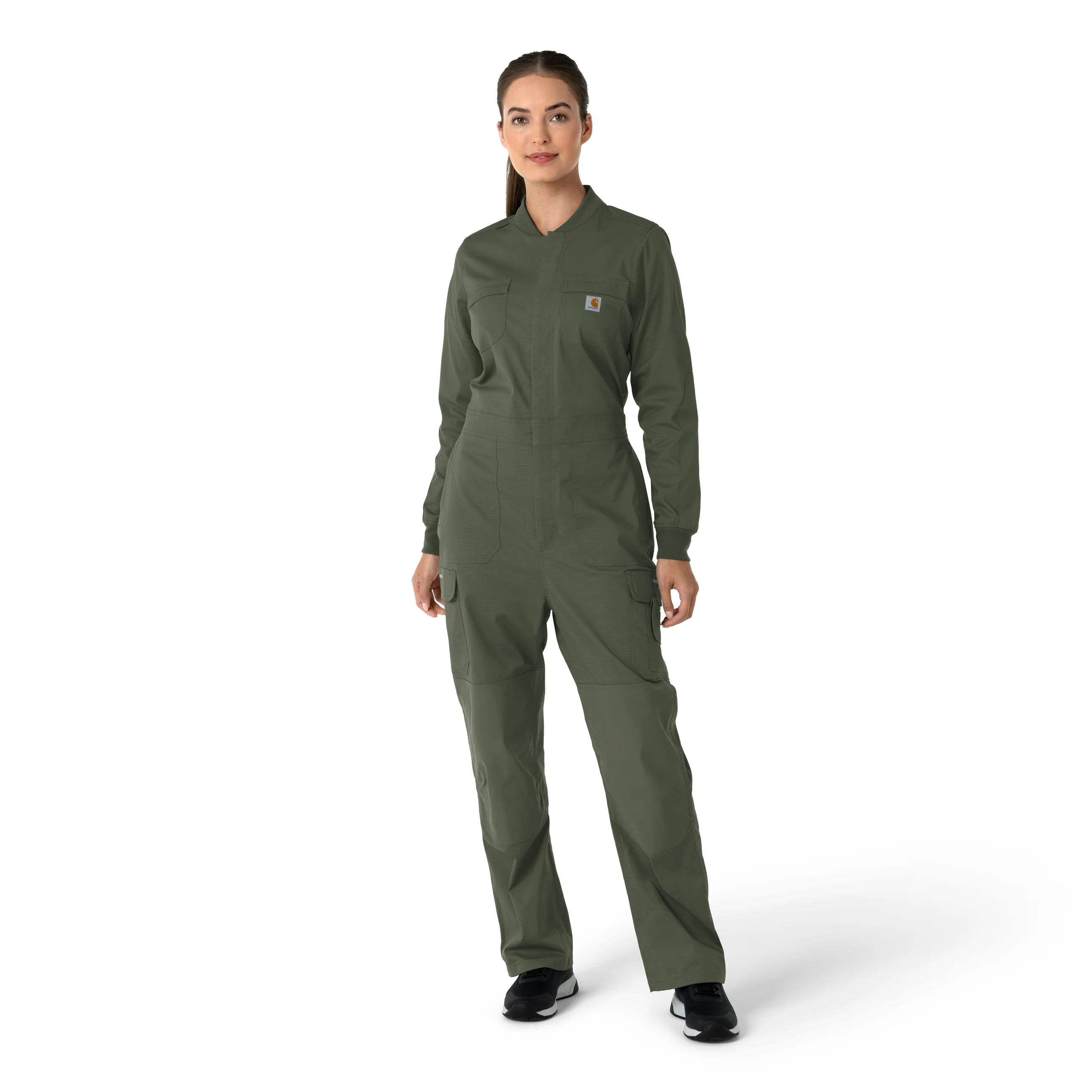 Carhartt Rugged Flex RSCU Women's Ripstop Coverall - Olive