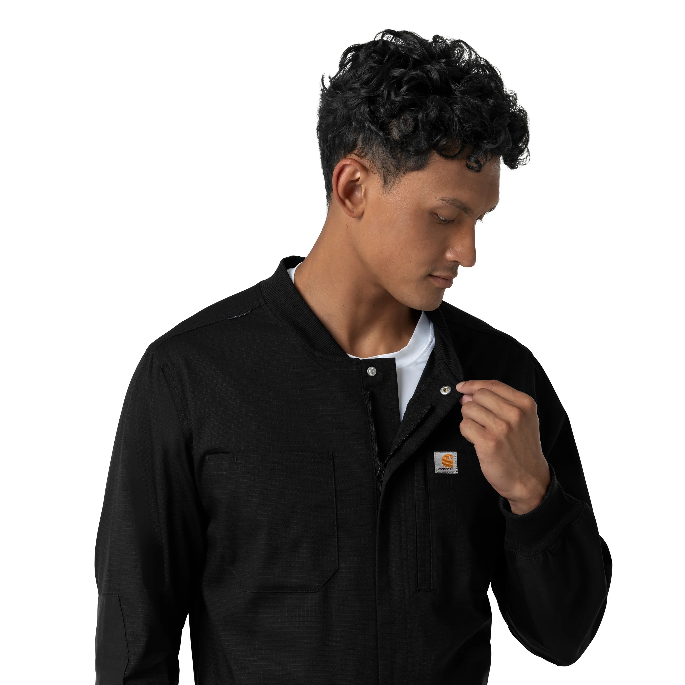 Carhartt Rugged Flex RSCU Men's Ripstop Coverall - Black - Image 5