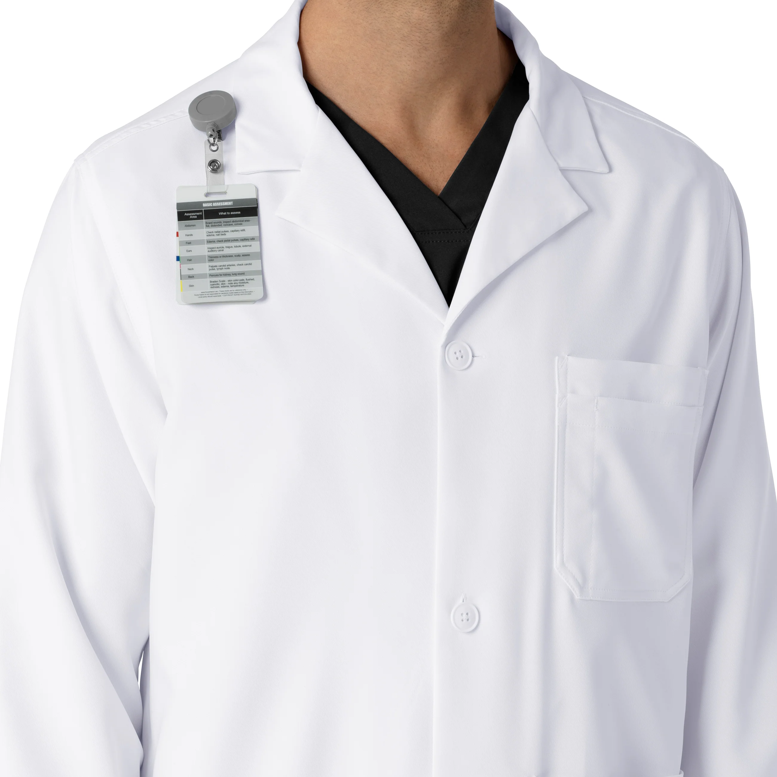 Carhartt Men's Long Lab Coat - White - Image 6