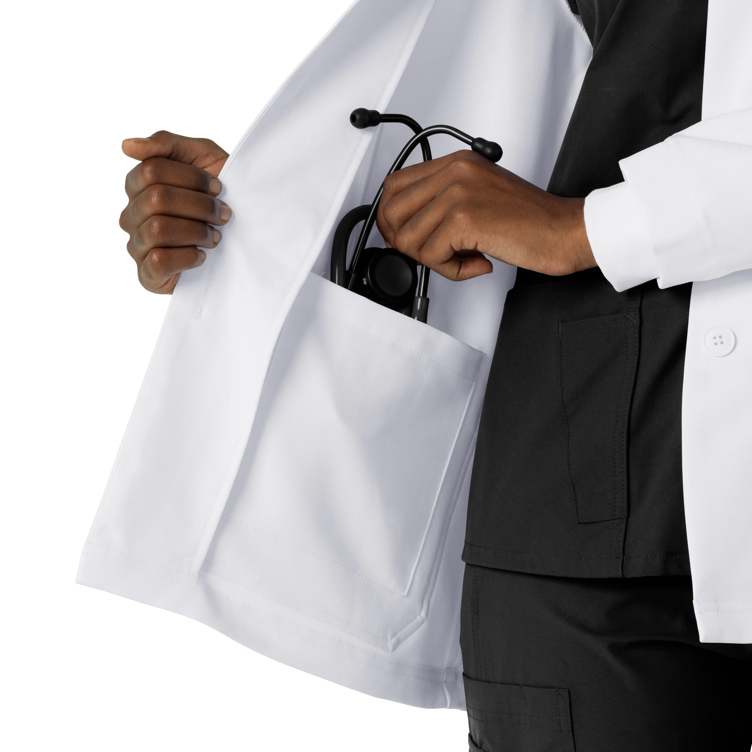 Carhartt Women's Consultation Lab Coat - White - Image 11