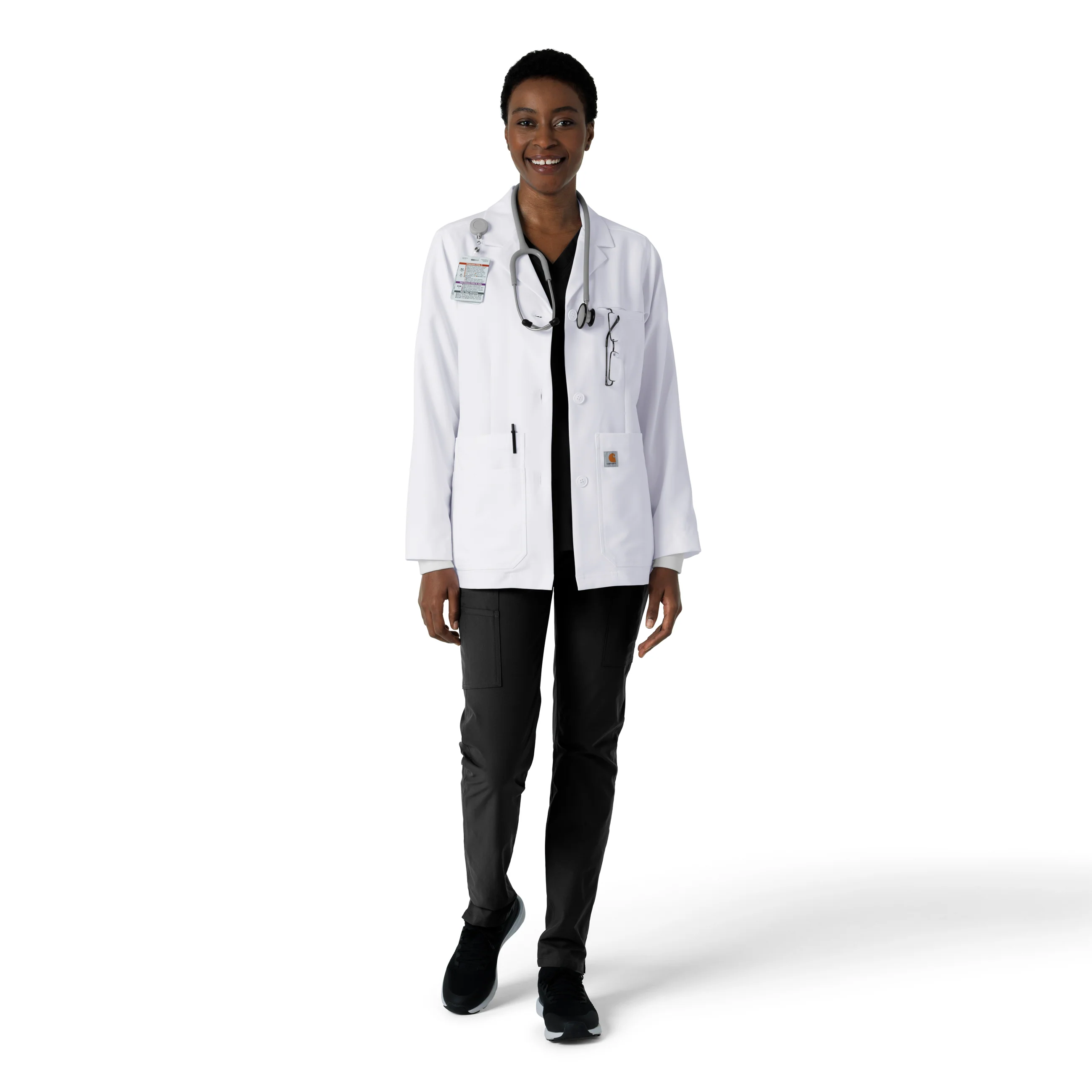 Carhartt Women's Consultation Lab Coat - White - Image 3