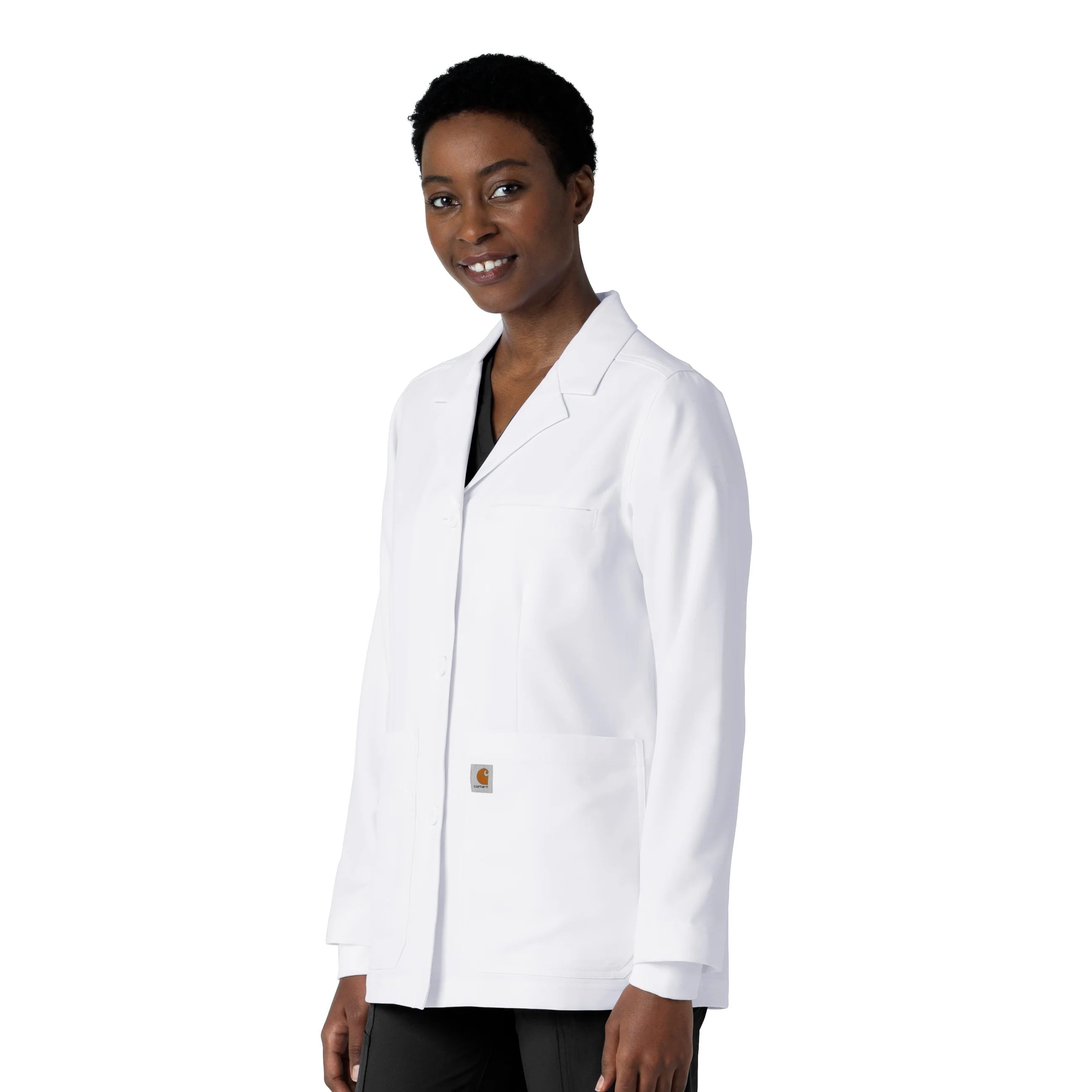 Carhartt Women's Consultation Lab Coat - White - Image 4