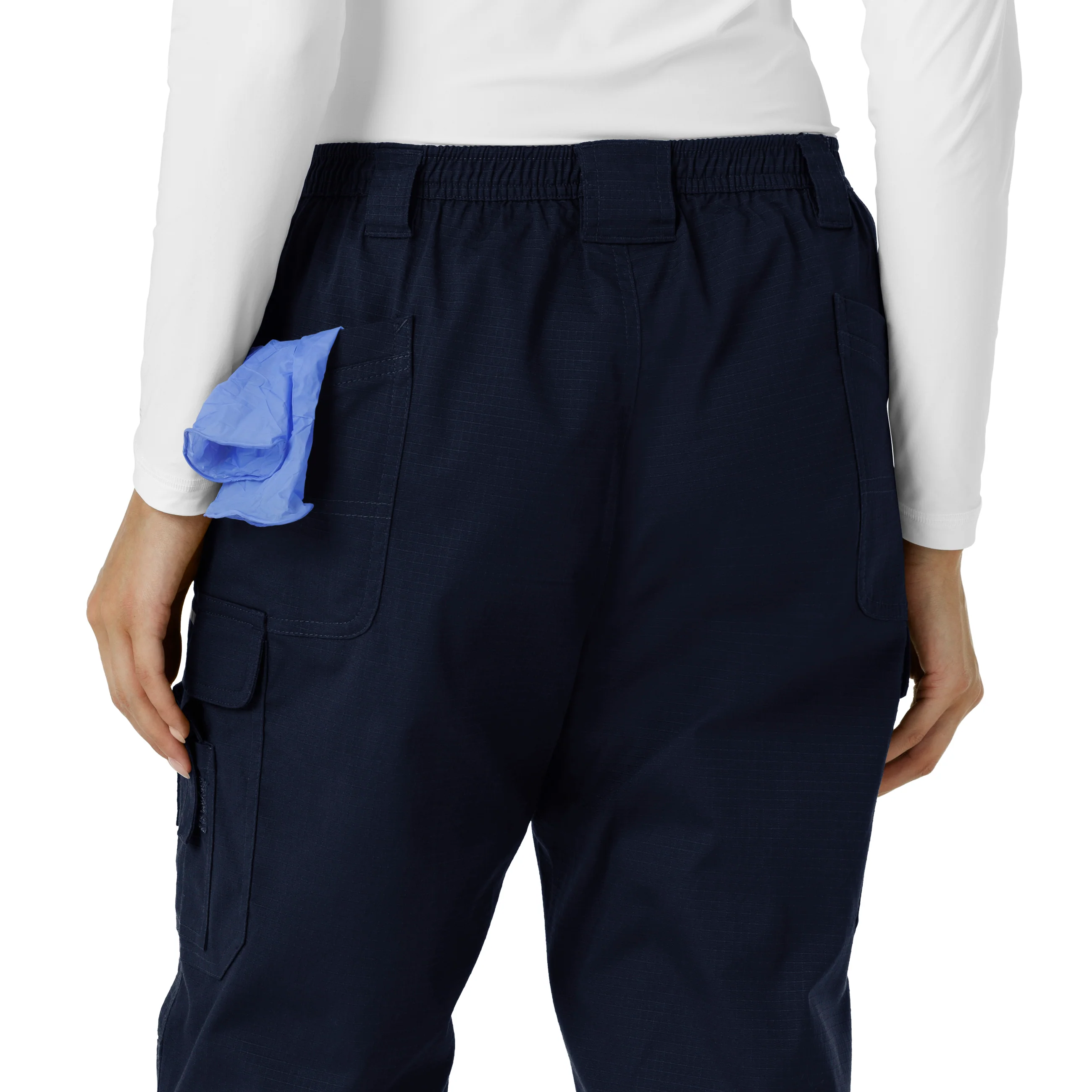 Carhartt Rugged Flex RSCU Women's Ripstop Cargo Pants - Dark Navy - Image 11