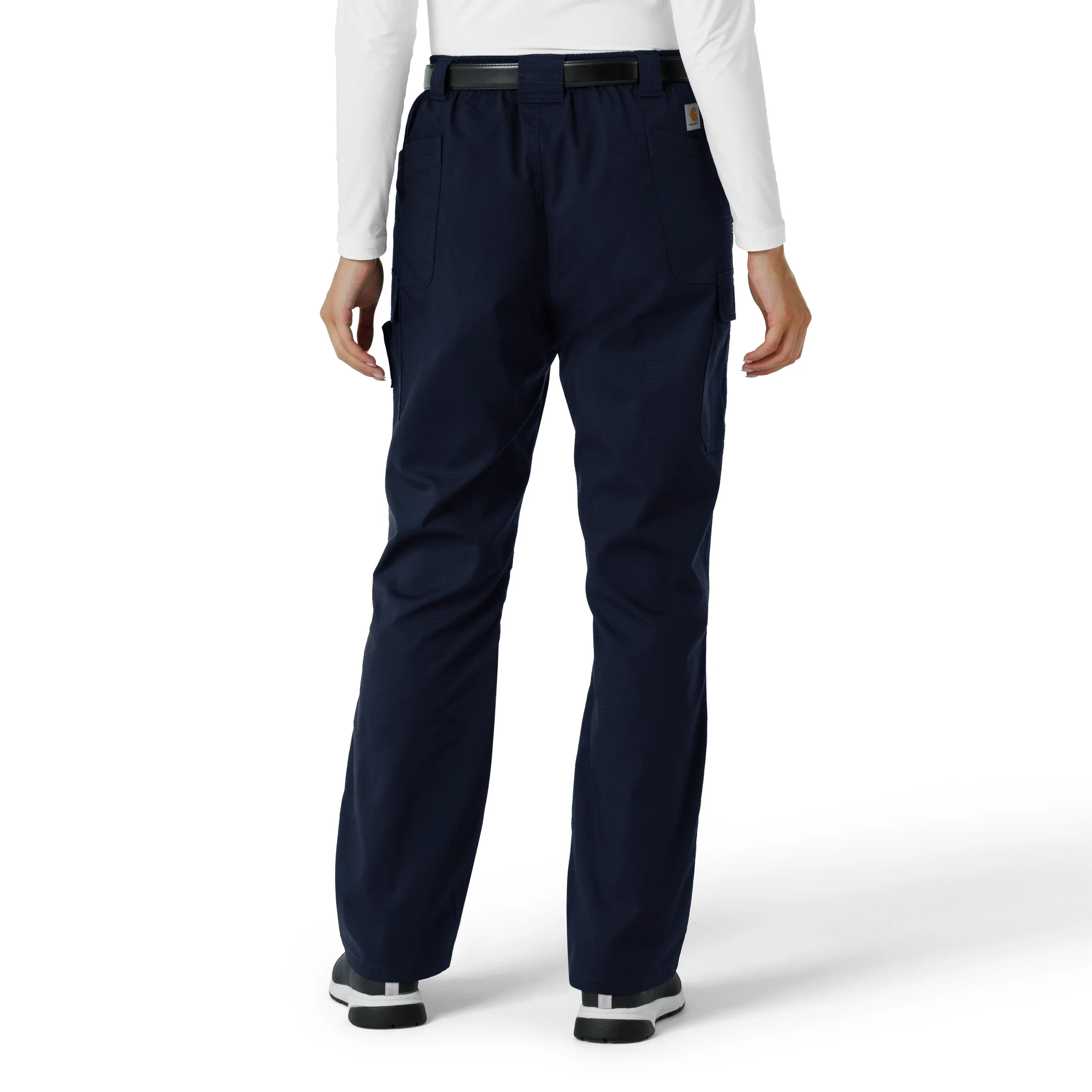 Carhartt Rugged Flex RSCU Women's Ripstop Cargo Pants - Dark Navy - Image 2
