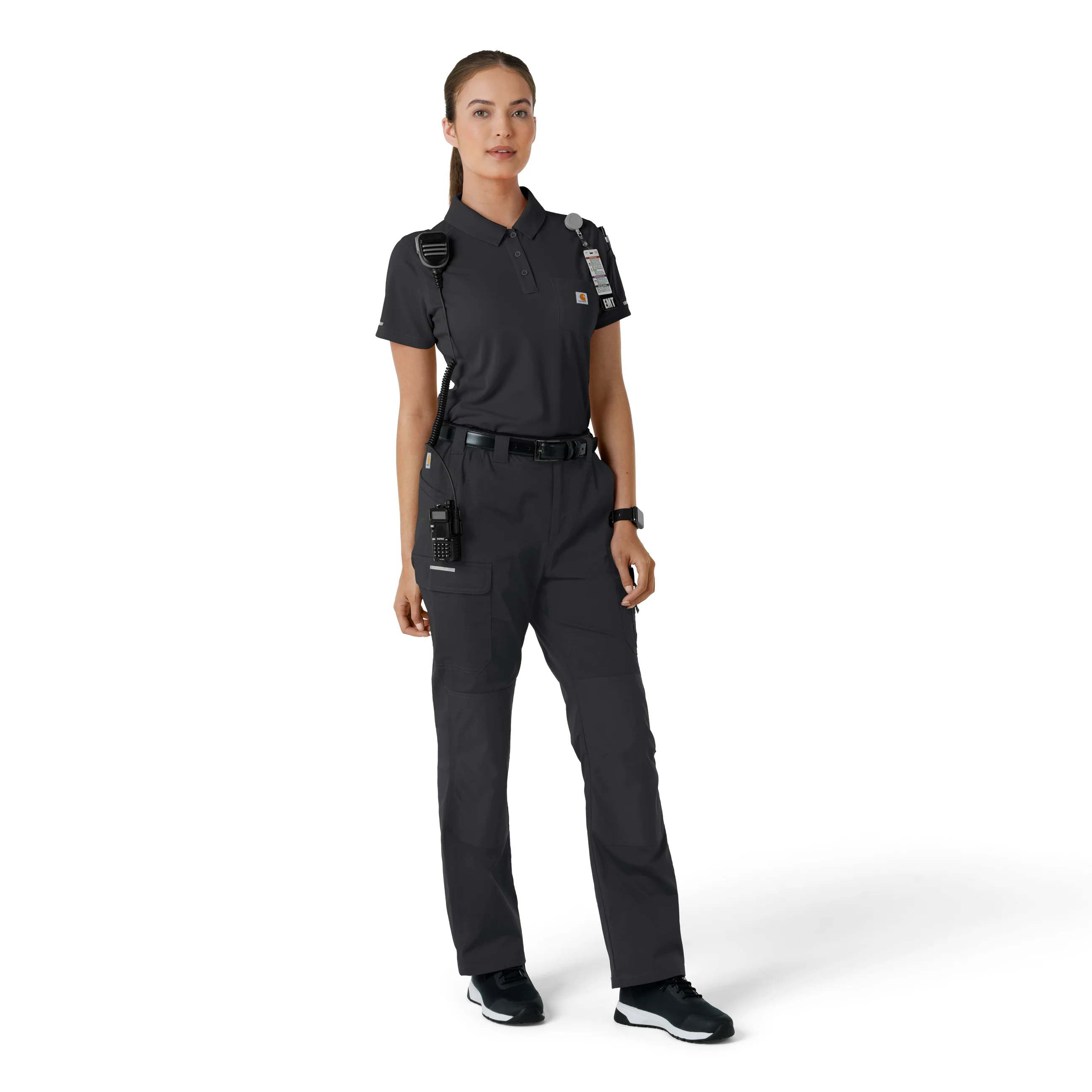 Carhartt Rugged Flex RSCU Women's Ripstop Cargo Pants - Pewter - Image 3