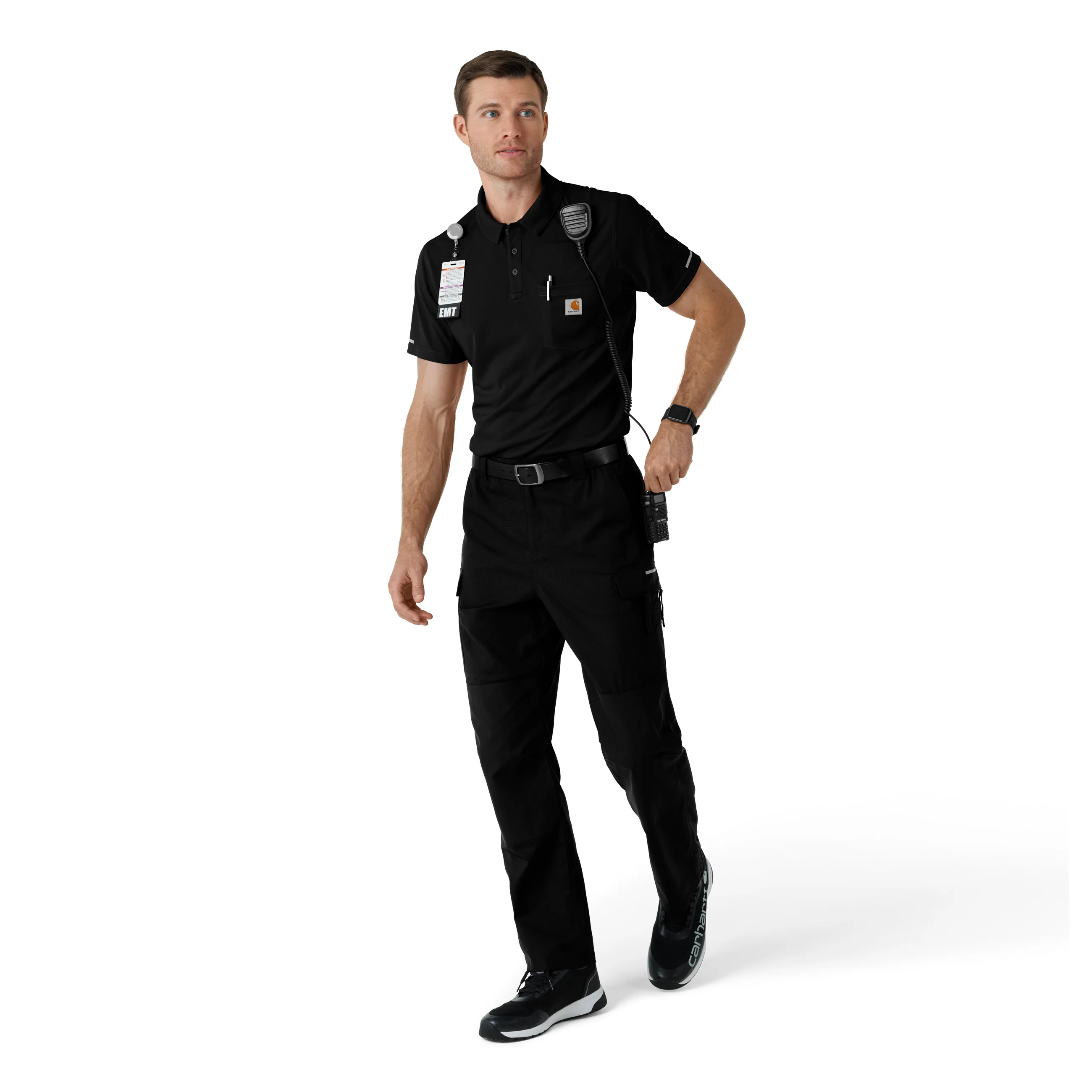 Carhartt Rugged Flex RSCU Men's Ripstop Cargo Pants - Black - Image 3