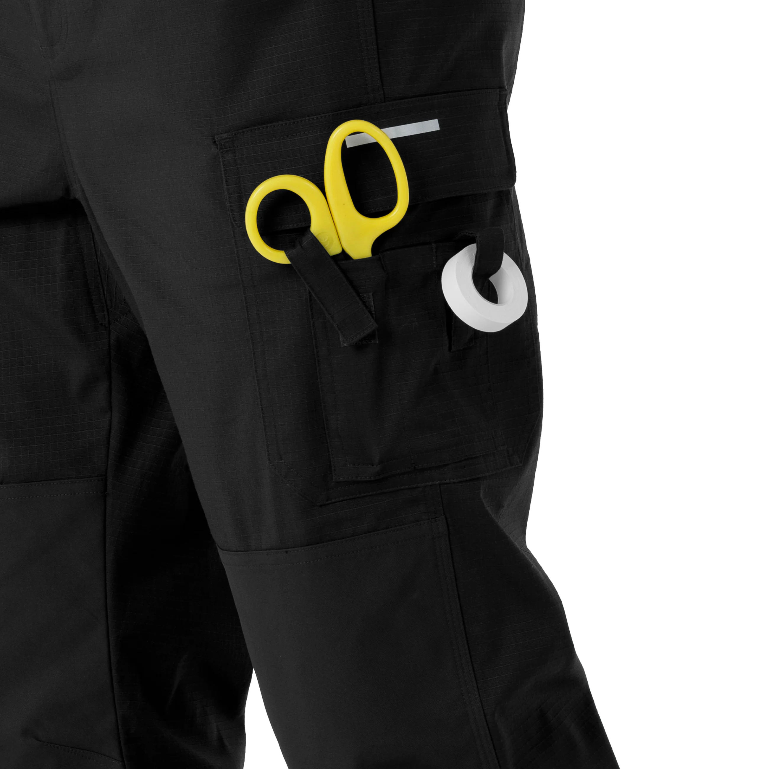 Carhartt Rugged Flex RSCU Men's Ripstop Cargo Pants - Black - Image 6