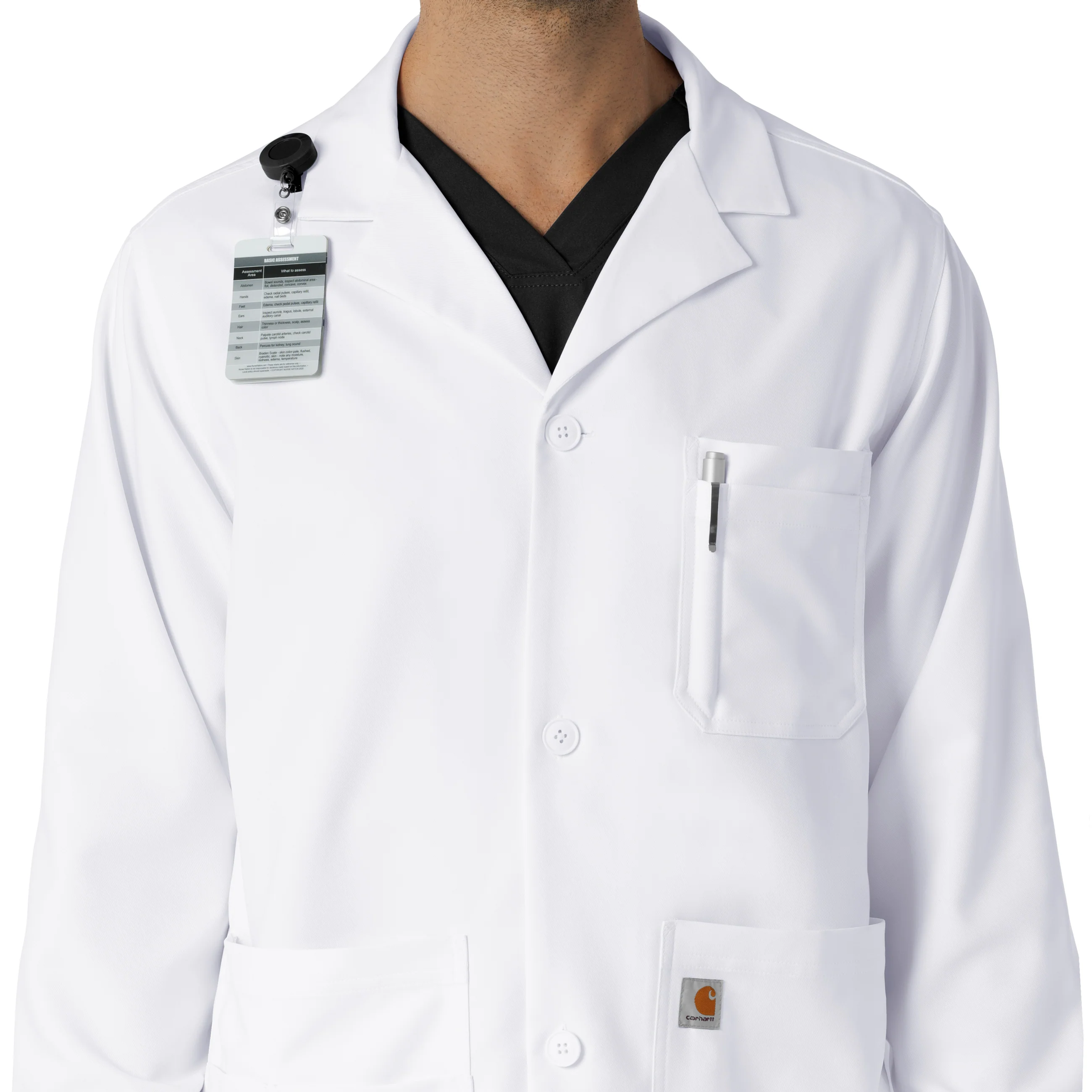Carhartt Men's Consultation Lab Coat - White - Image 6