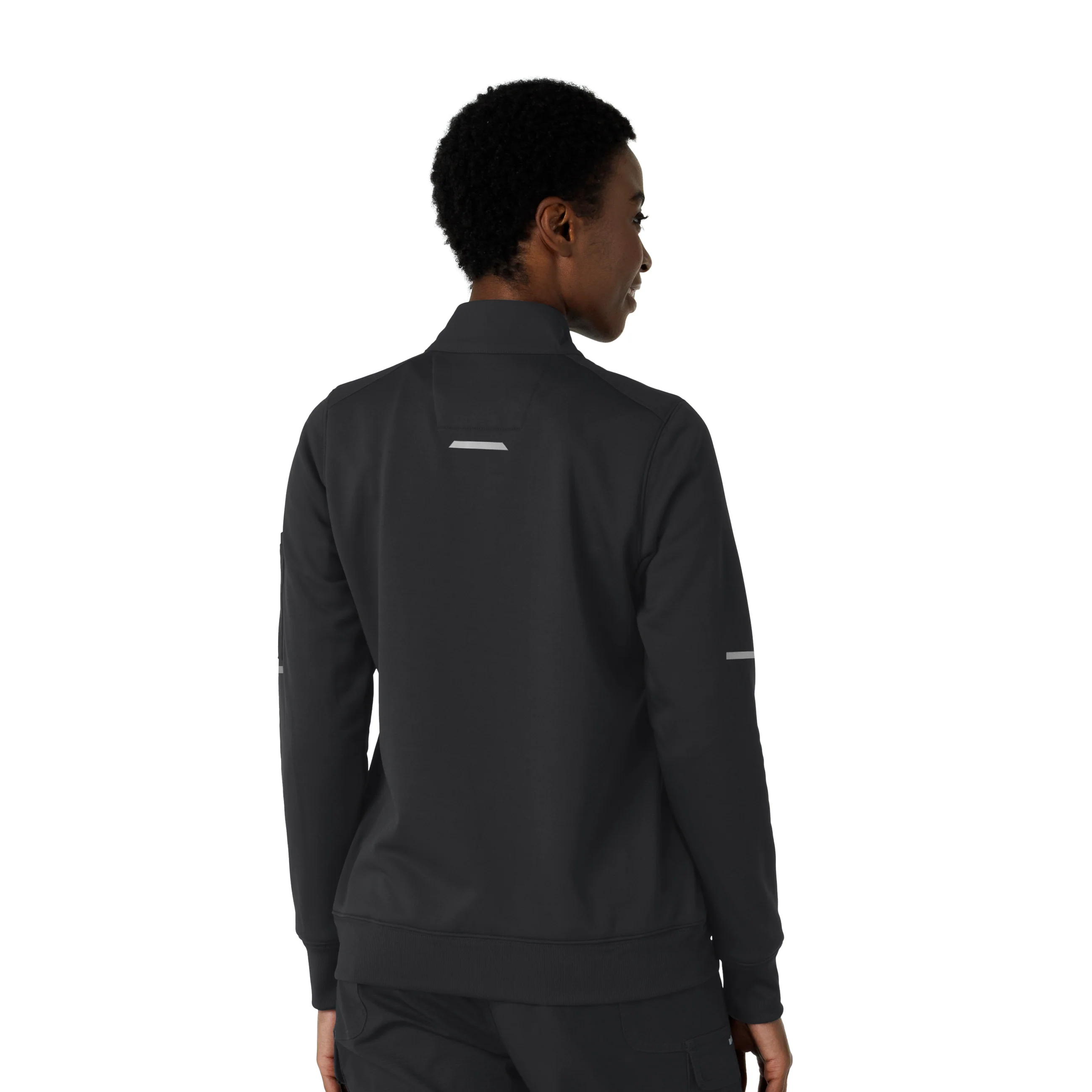Carhartt Rugged Flex RSCU Women's Half Zip - Pewter - Image 2