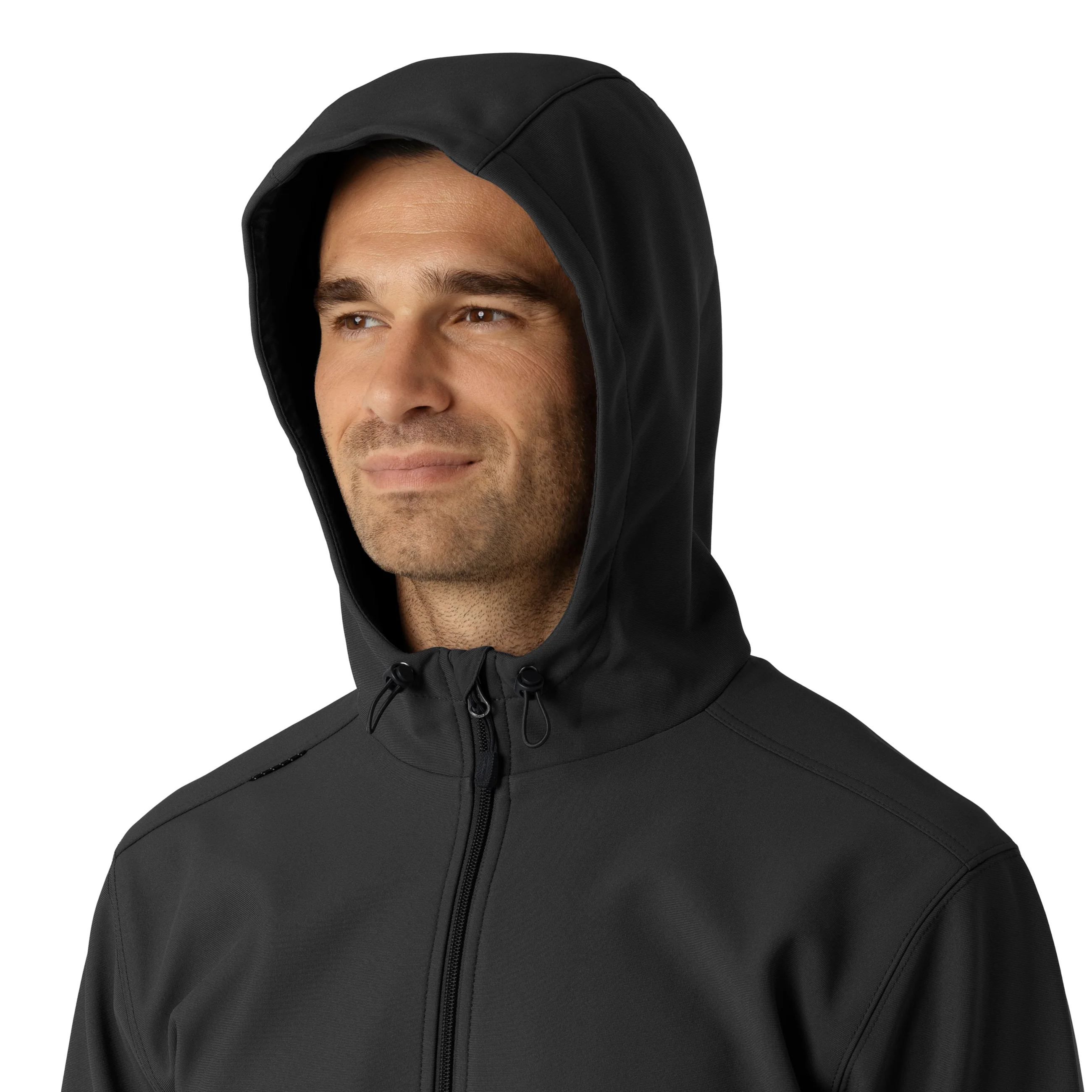 Carhartt Men's Bonded Fleece Hoodie - Black - Image 6
