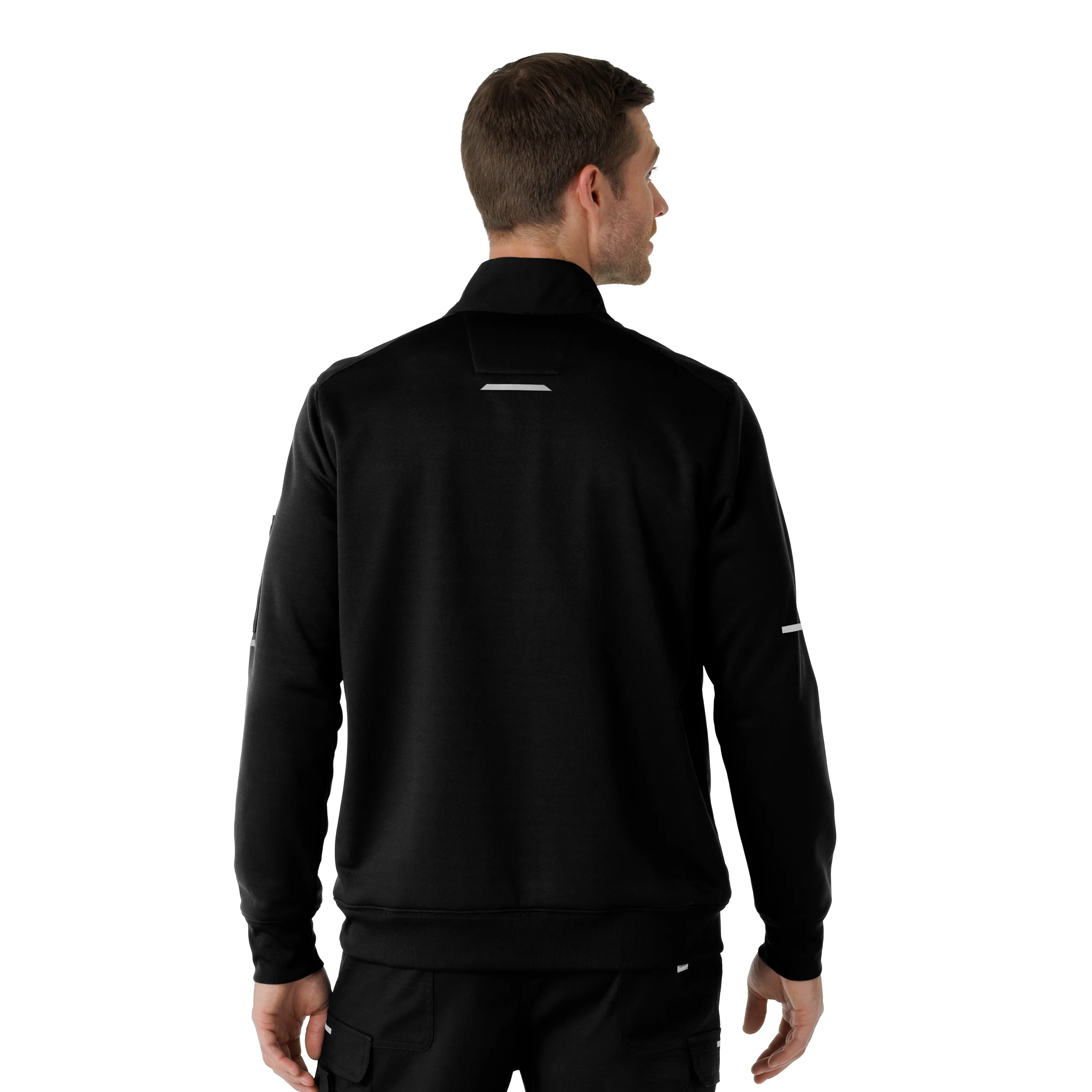 Carhartt Rugged Flex RSCU Men's Half Zip - Black - Image 2