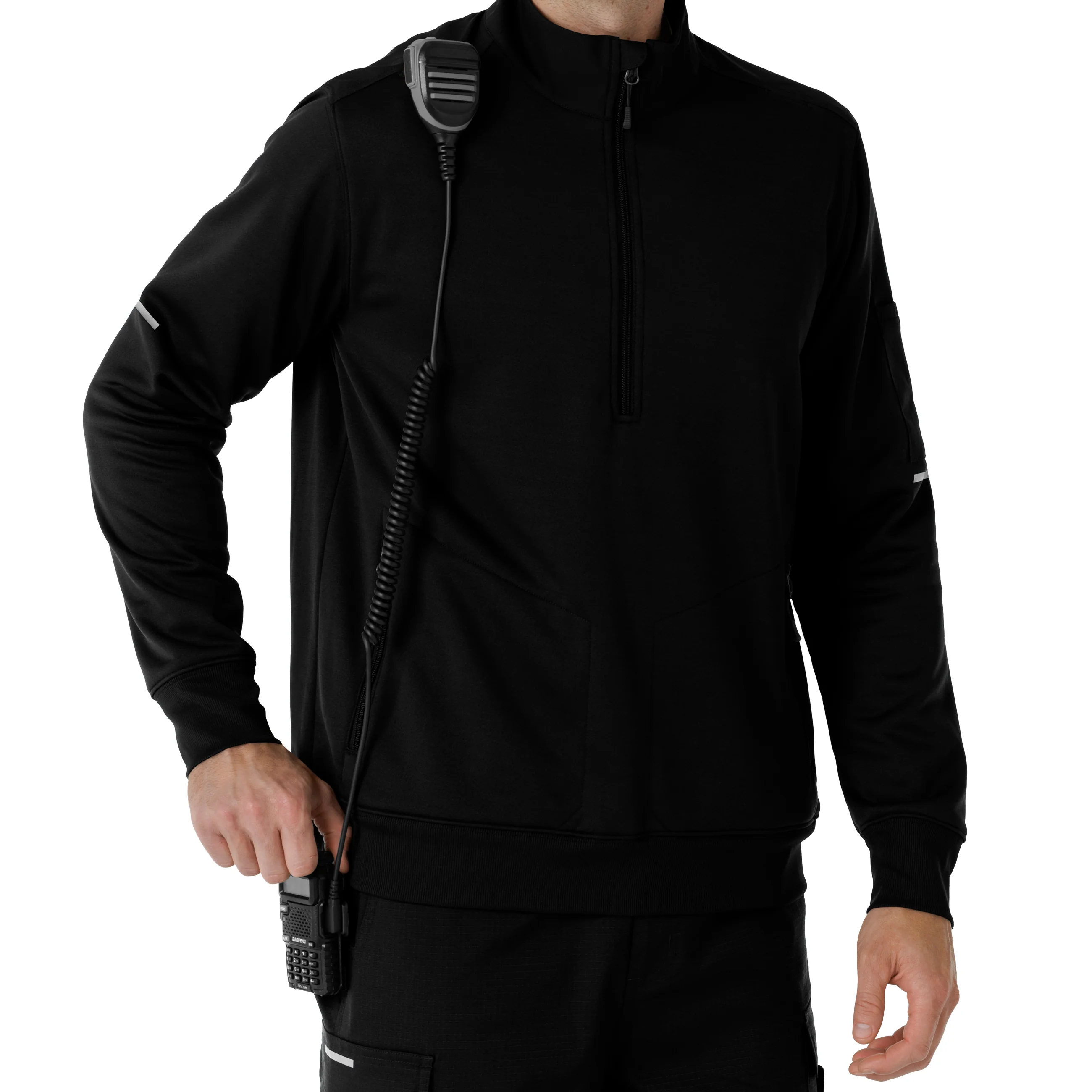 Carhartt Rugged Flex RSCU Men's Half Zip - Black - Image 6